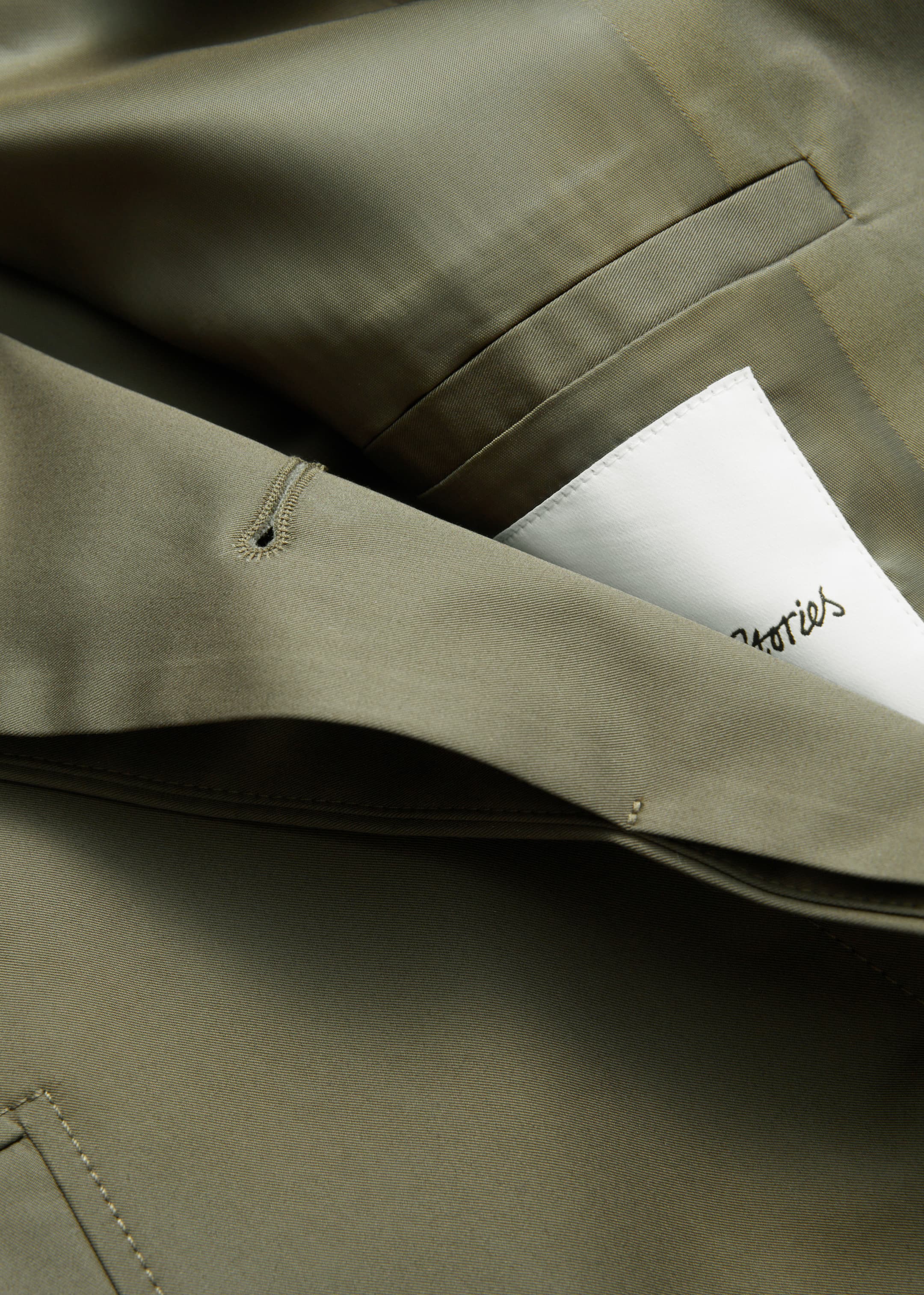 Grösseres Bild ansehen: Kurzmantel mit Kragen - Khaki - DAMEN | H&M CH 9