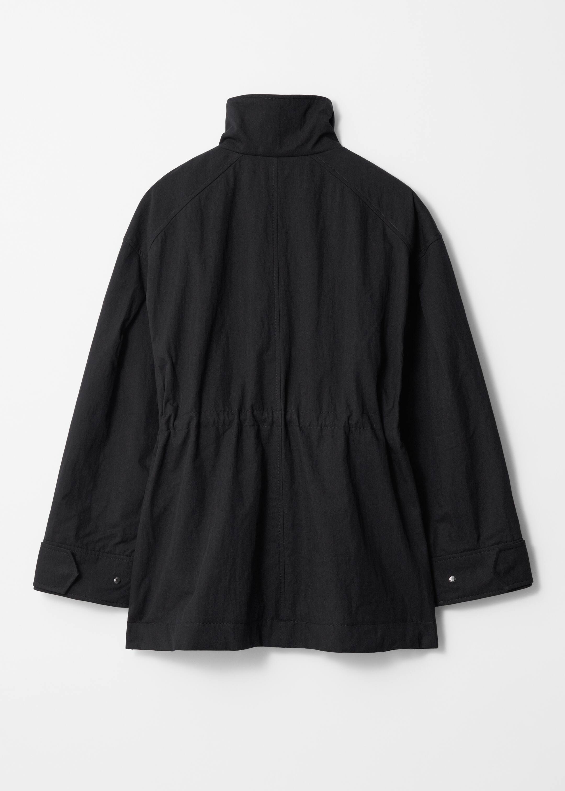 Größeres Bild ansehen: Jacke mit Kordelzug in der Taille - Schwarz - Ladies | H&M DE 2