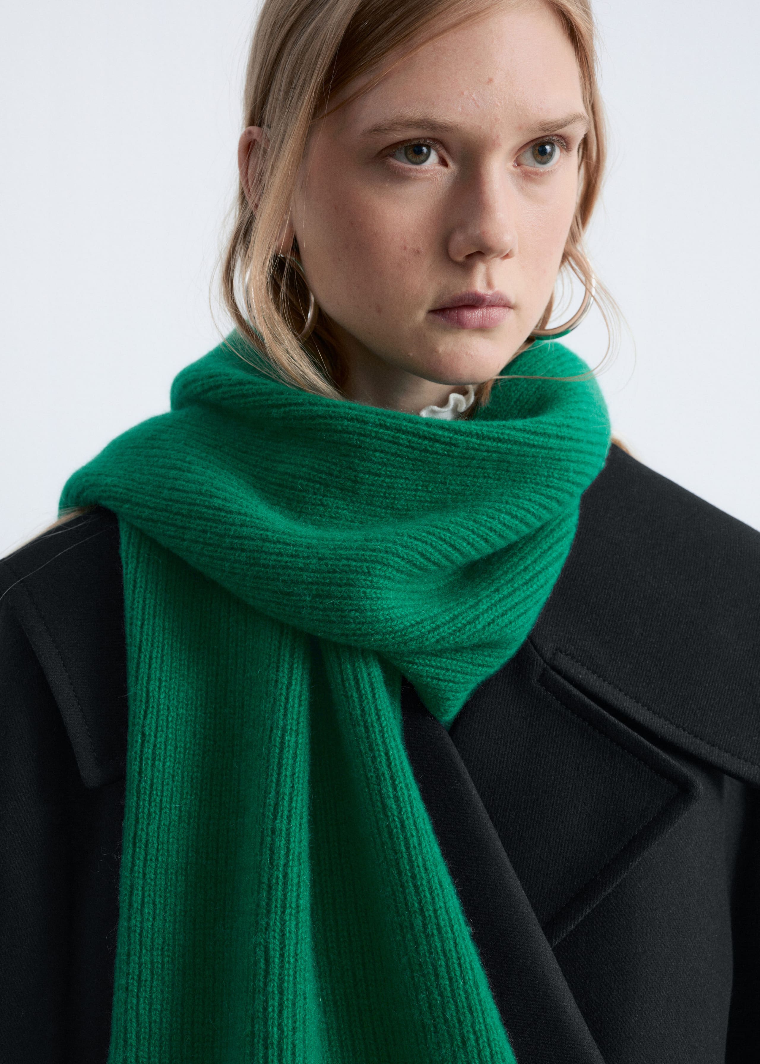Image of Cashmere Knit Scarf
