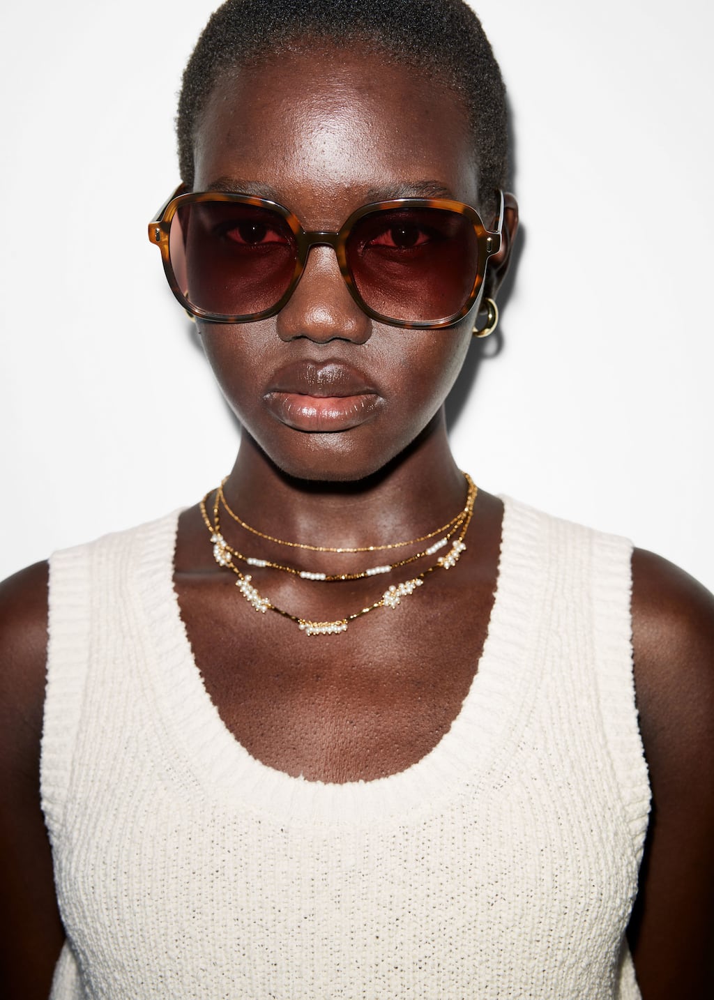Image of Collar de cuentas en capas