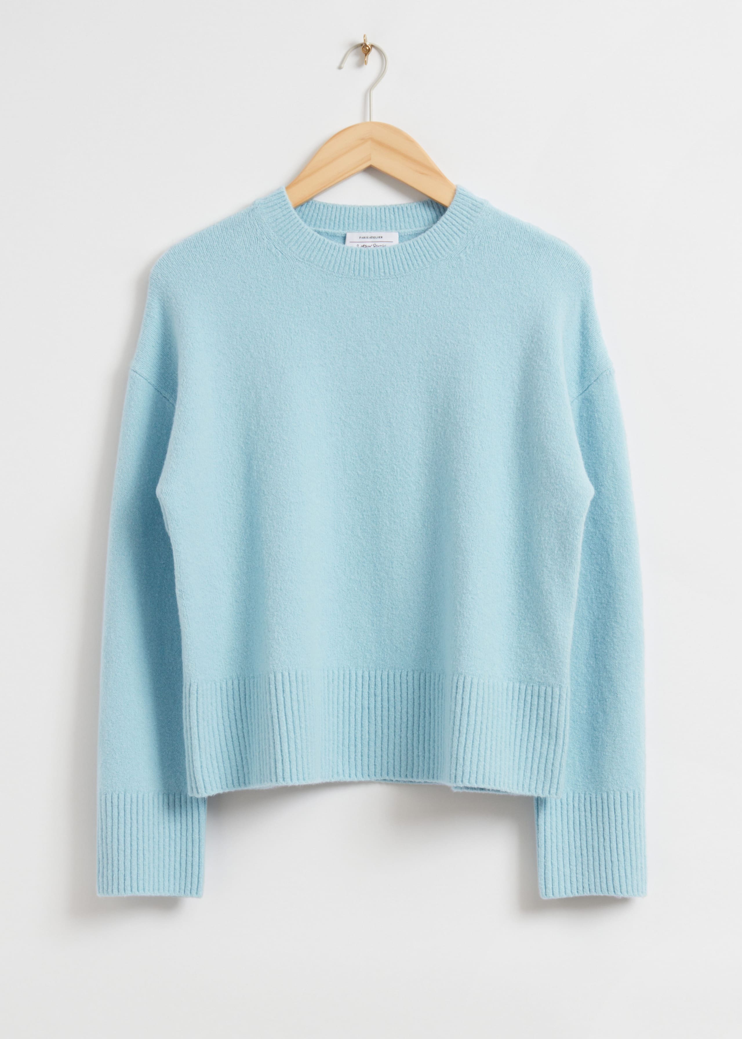 Jersey de punto y corte holgado - Navy - Bodegón