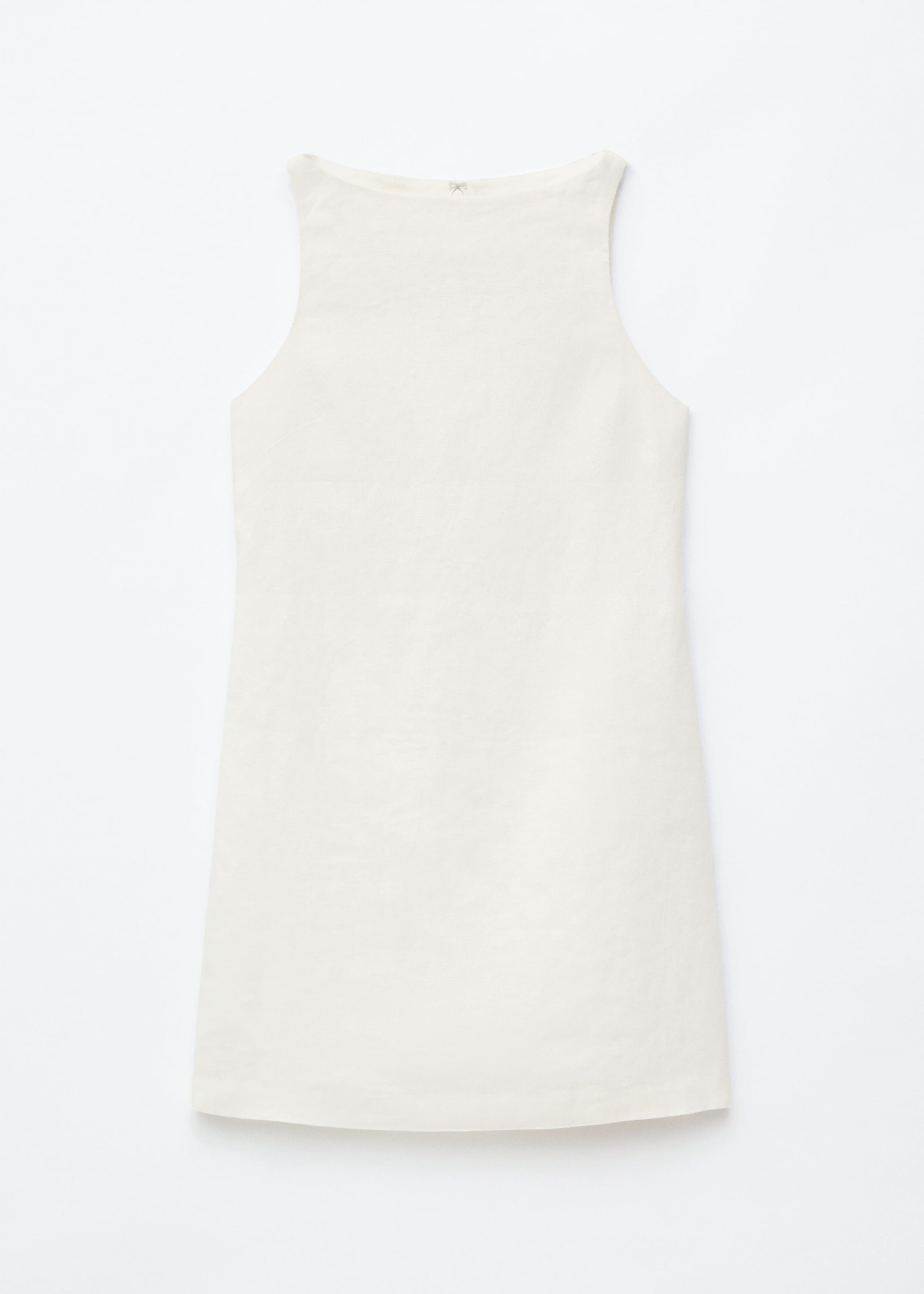 Image of Robe courte en lin