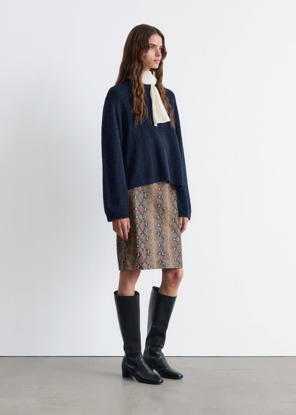 Image of Knitted Alpaca-Blend Sweater