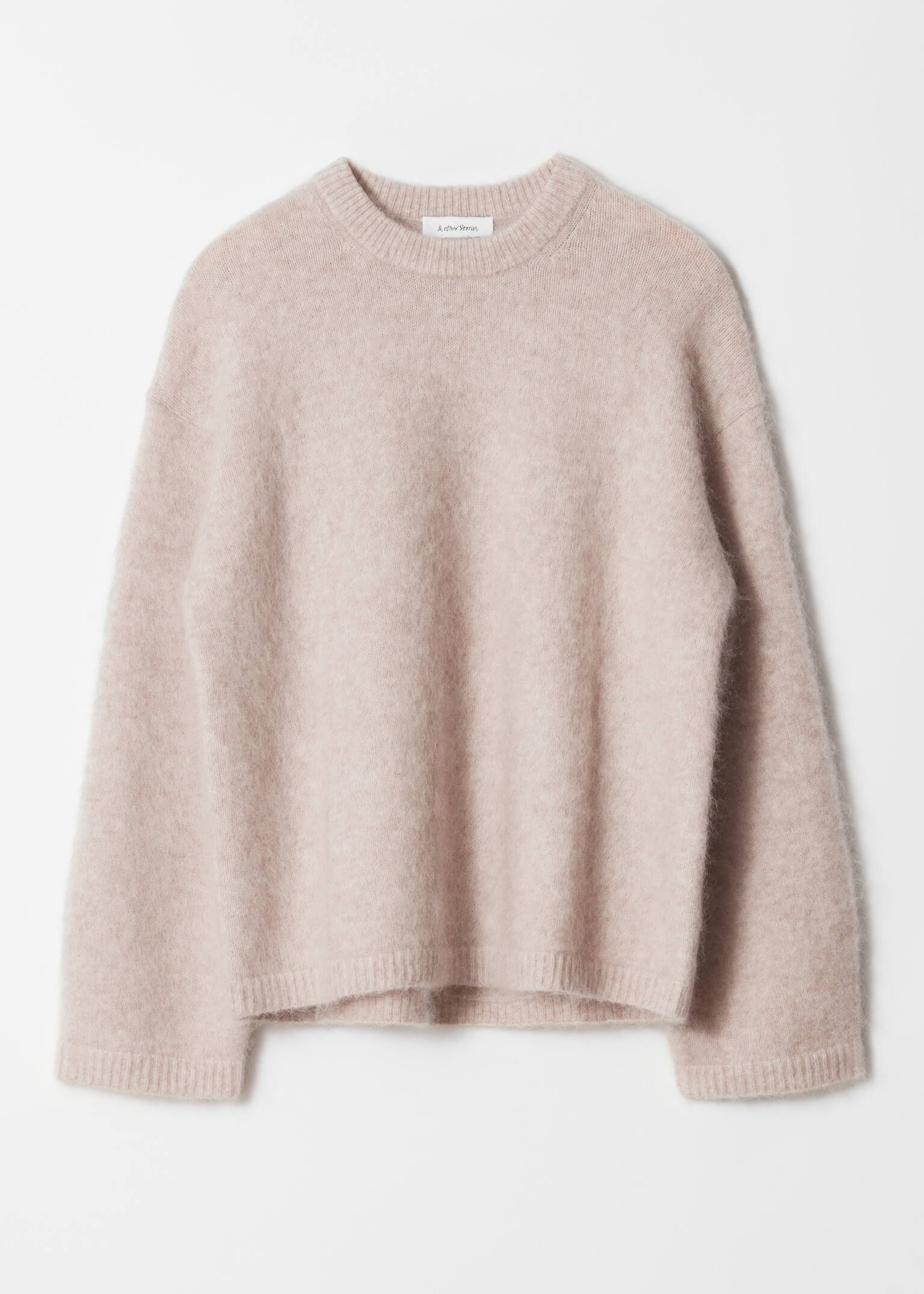 Mohair-Blend Jumper - Beige/Dark Blue/Dark Brown/Dark Red/Light Green/Beige/Mottled Grey/Brown