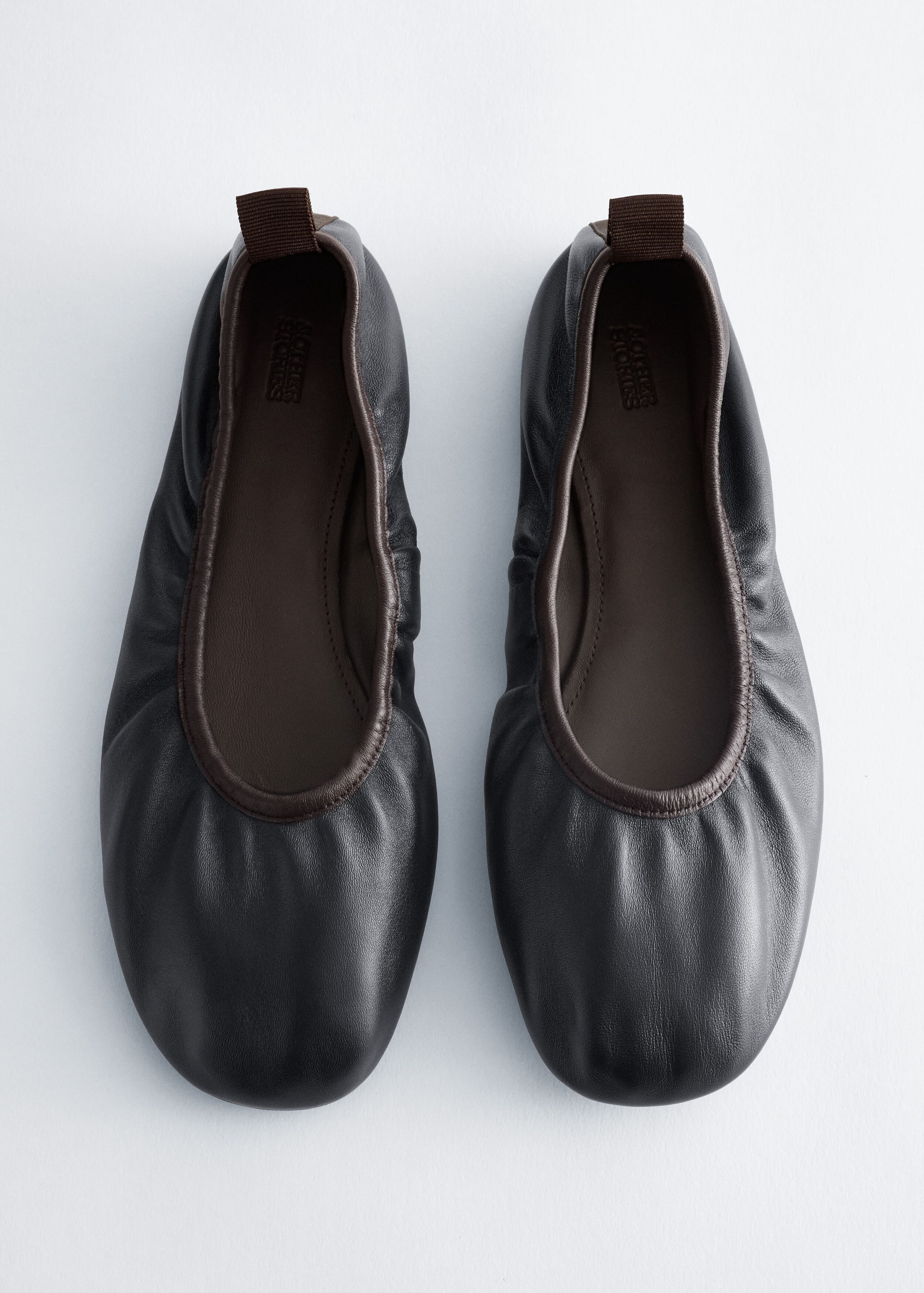 Leather Ballet Flats - {{variantName}} - Descriptive Detail