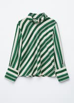 Green/White Stripes
