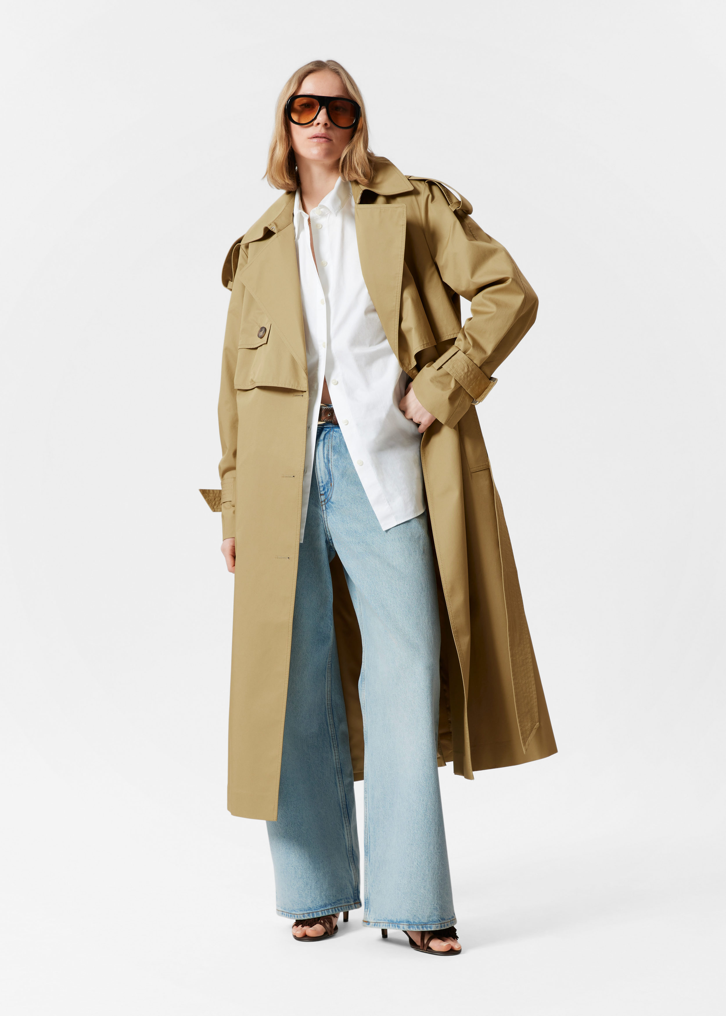 ハーリップトゥ Everyday Belted Trench Jacket M Amazon.com: WINSUNNY Spring and Autumn Women' Mid-length