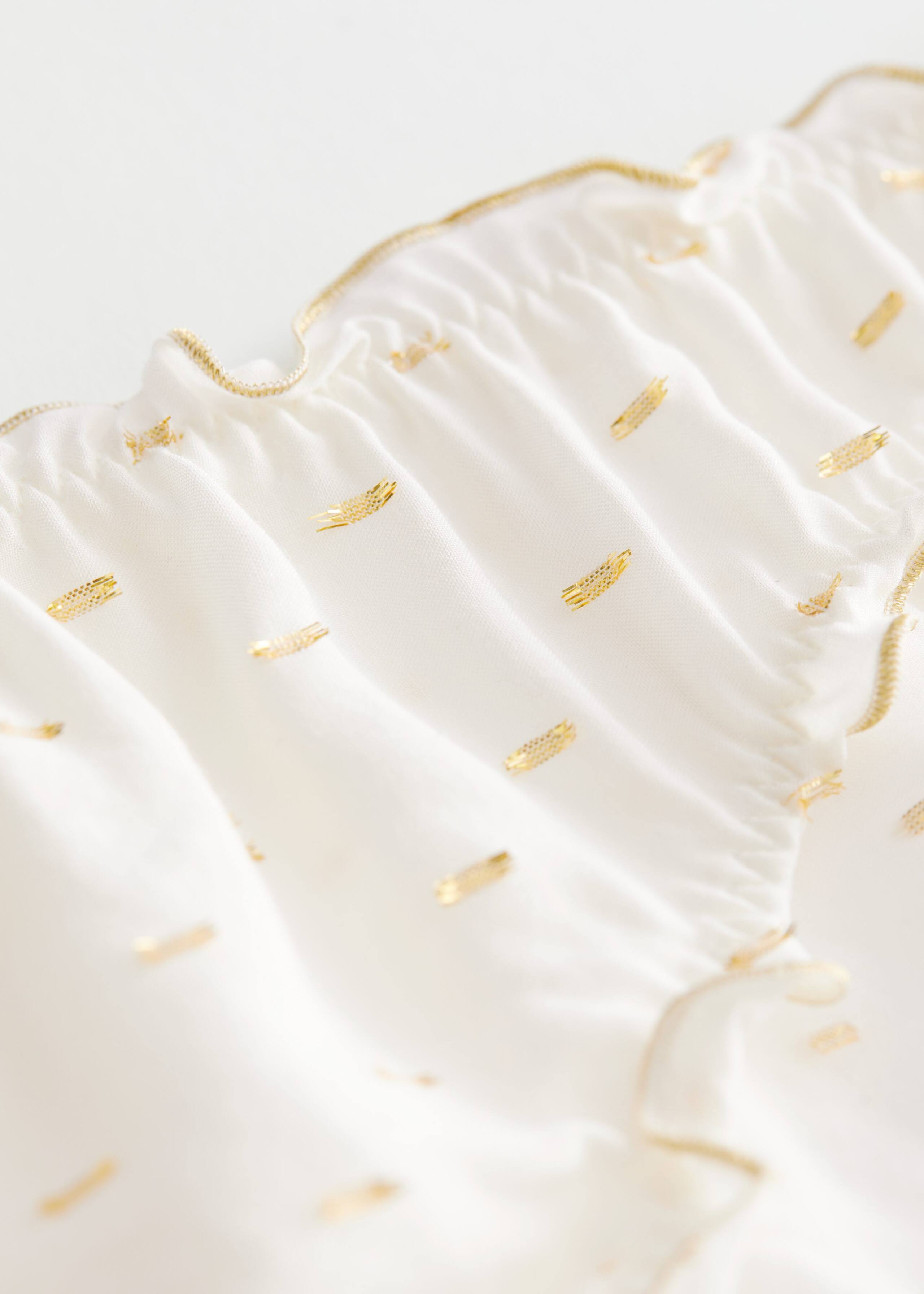 Ruffled Glitter Pattern Briefs - {{variantName}} - Descrizione dettagliata