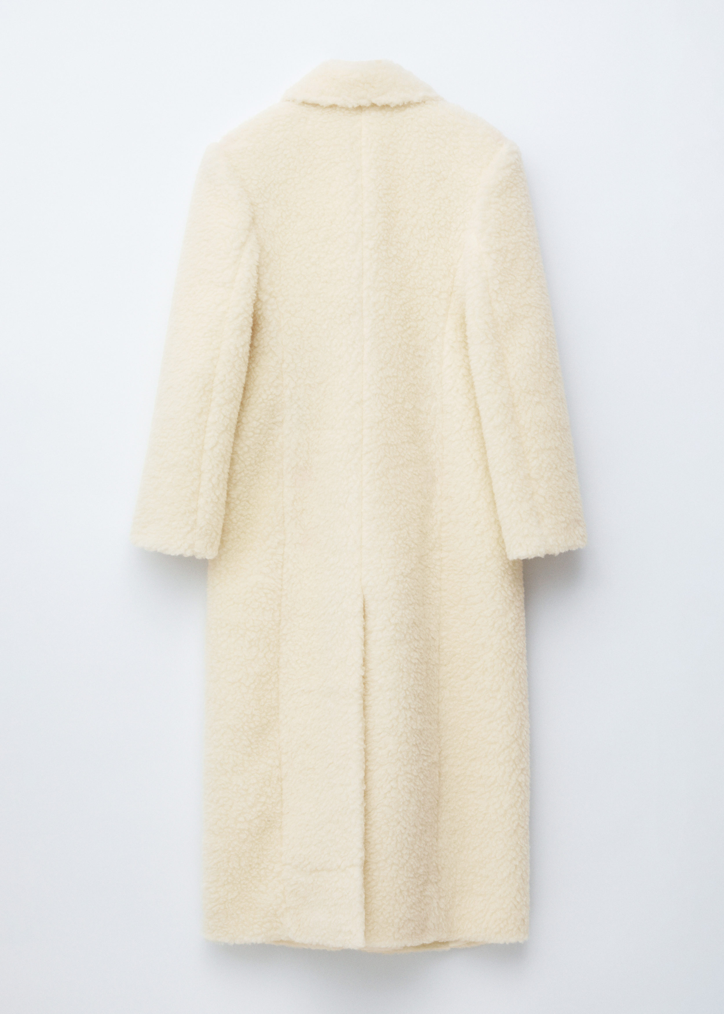 Wool Shearling Maxi Coat - White - Coats - & Other Stories US