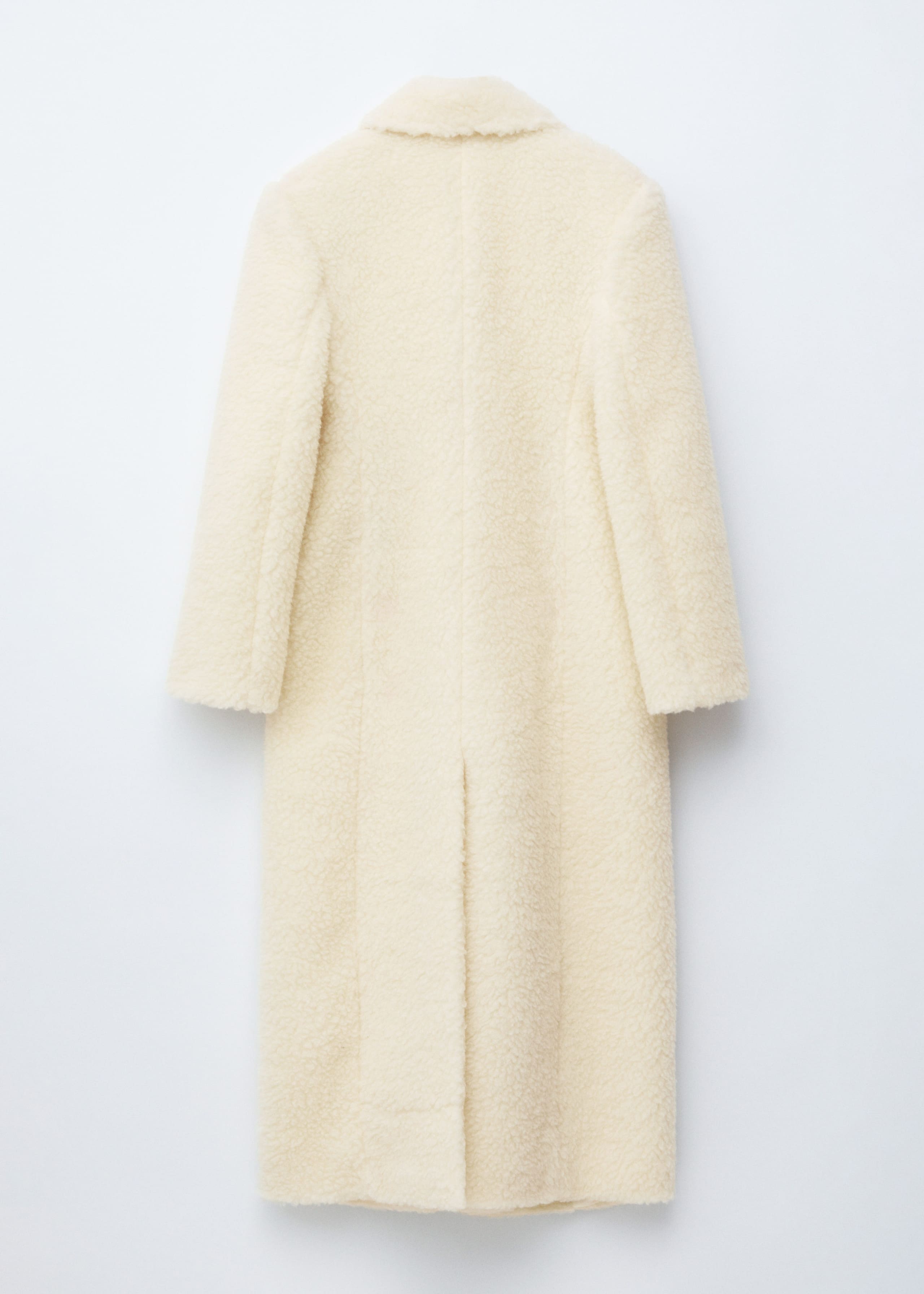 Image of Wool Shearling Maxi Coat