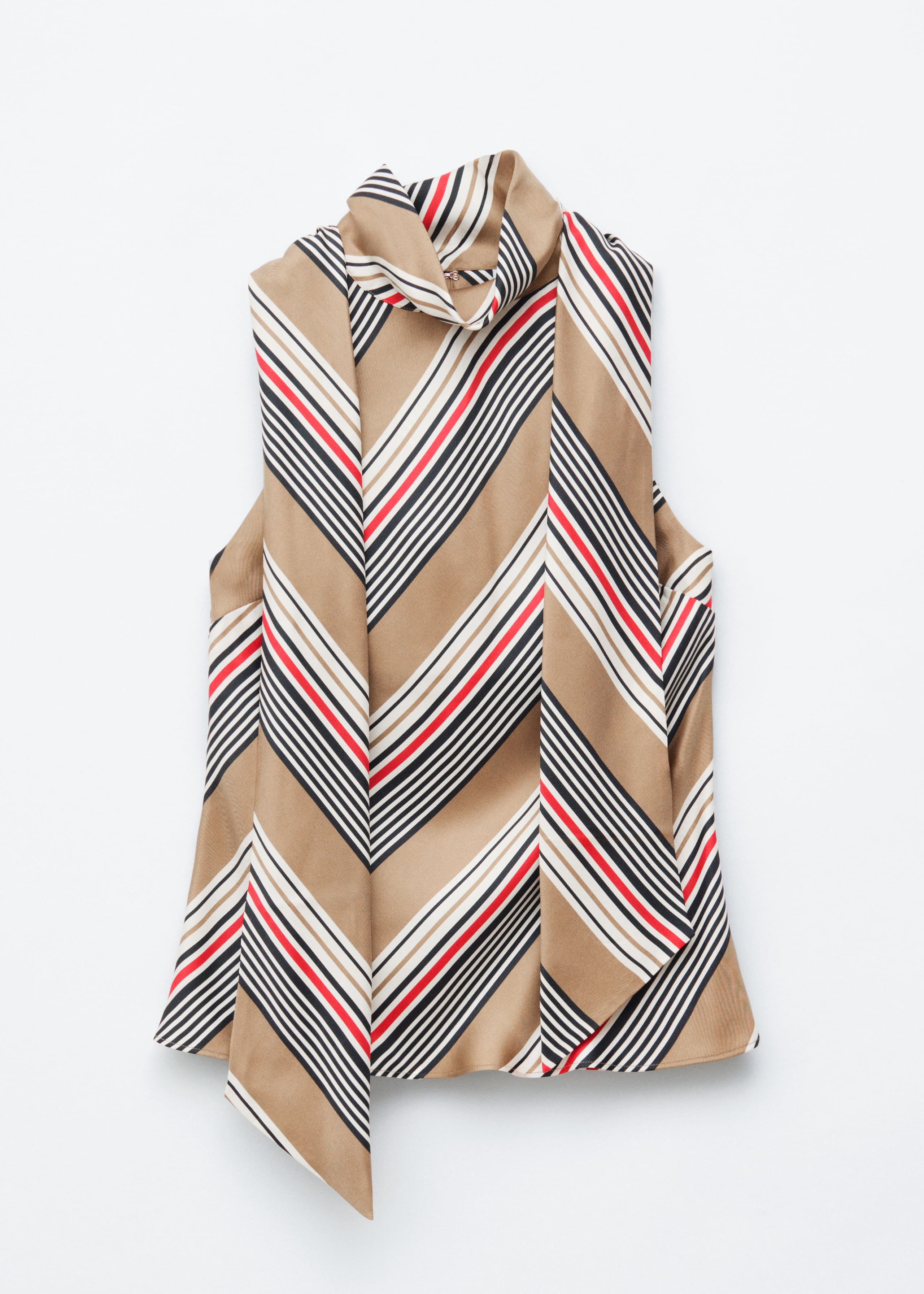 Image of Seidenoberteil mit Schalkragen