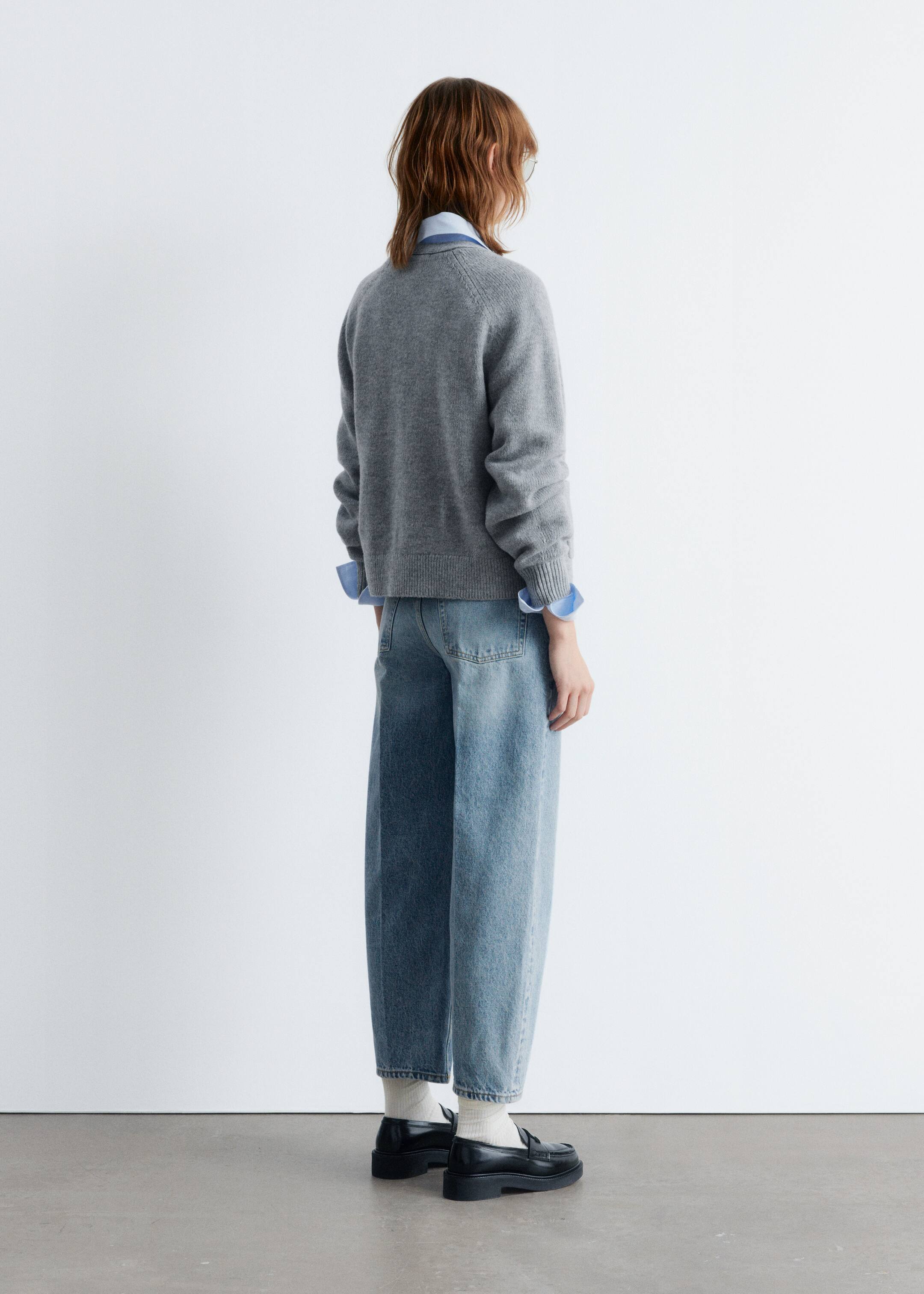 Ver imagen más grande: Cárdigan con bolsillo de parche - Gris - MUJER | H&M ES 6