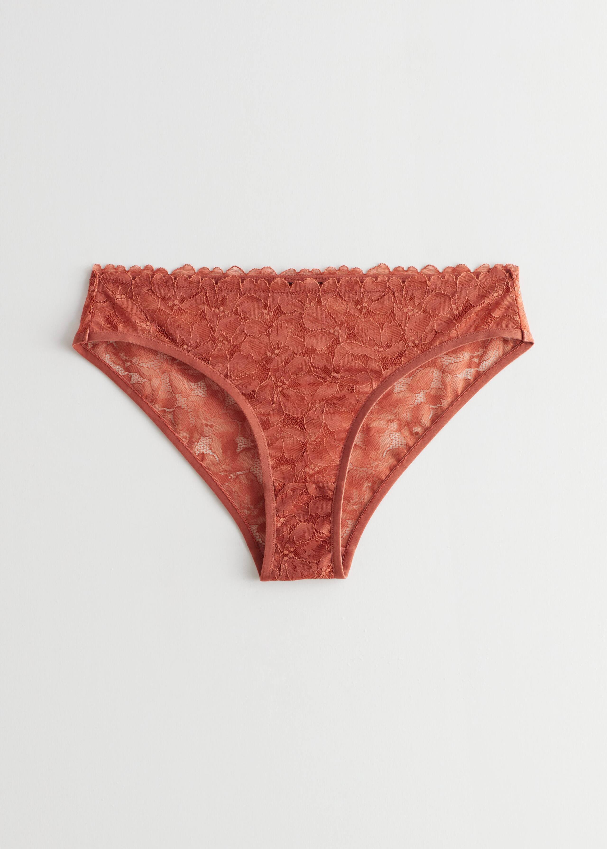 Braguita de encaje floral - Garza - Bodegón