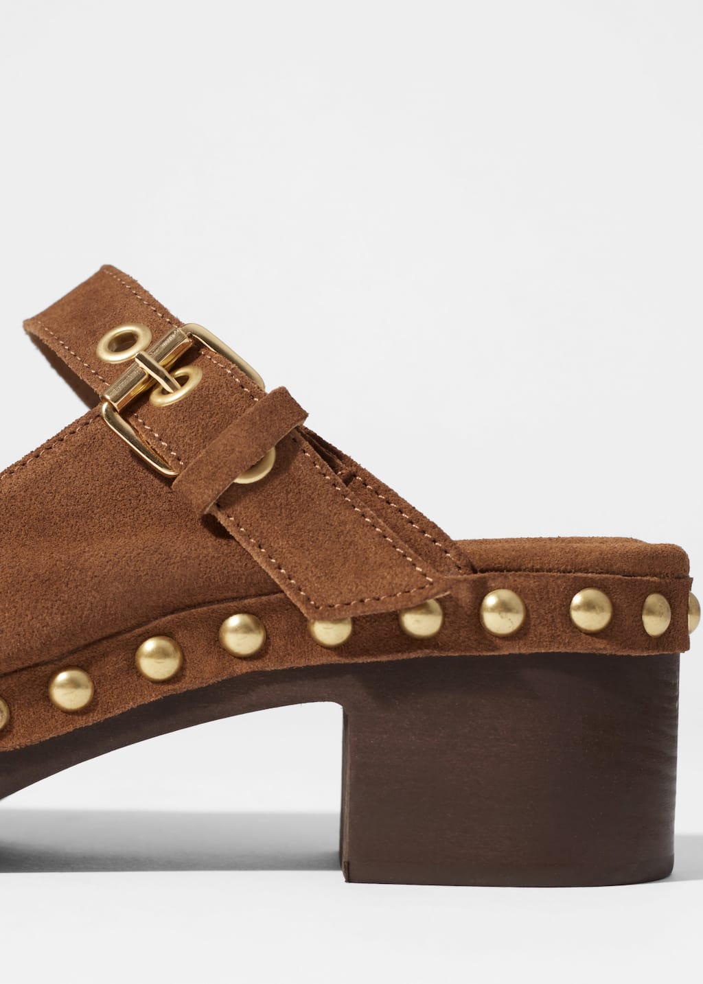 Image of Mules Mary Jane in pelle