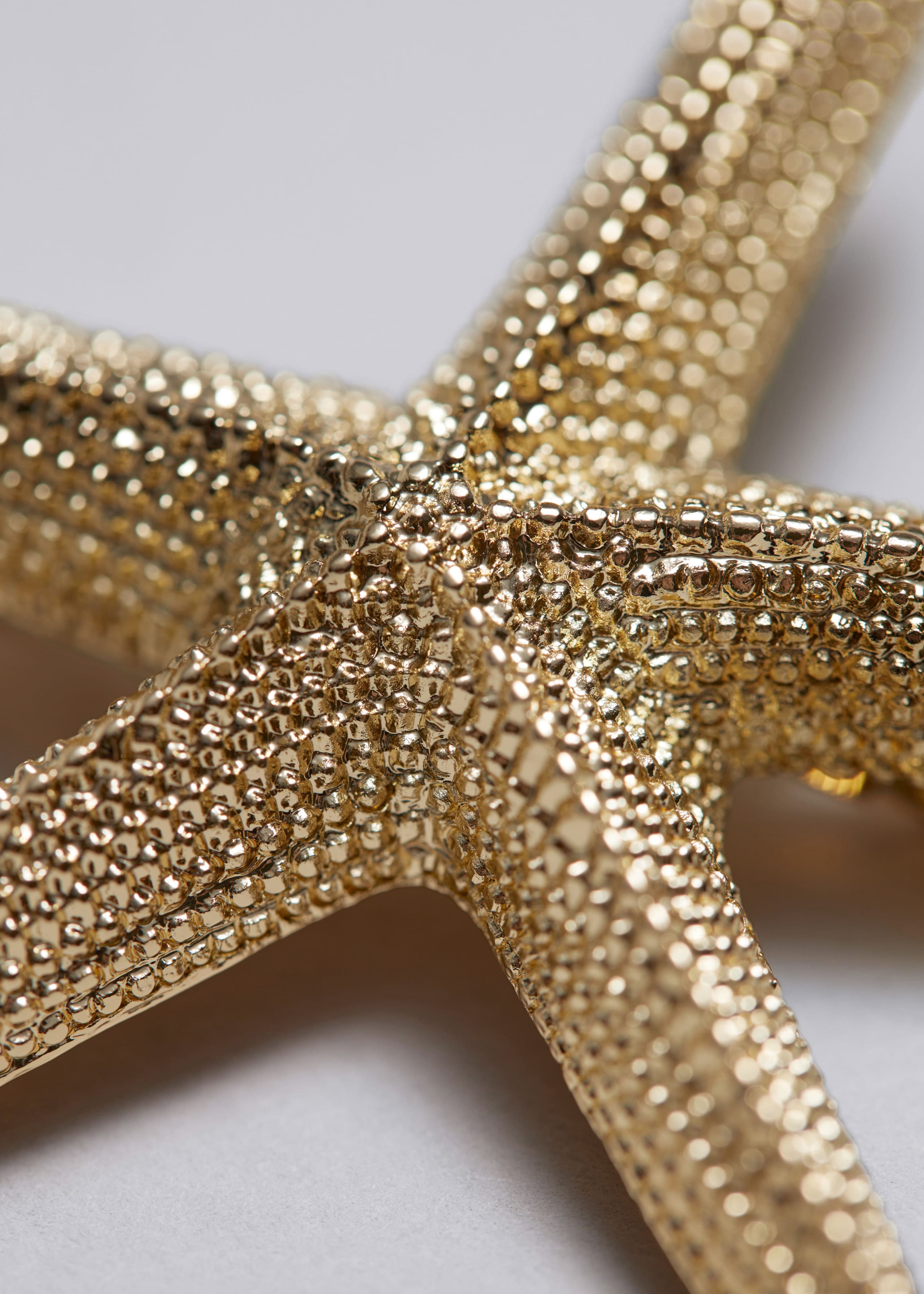 Starfish Hair Clip - Gold - Still Life