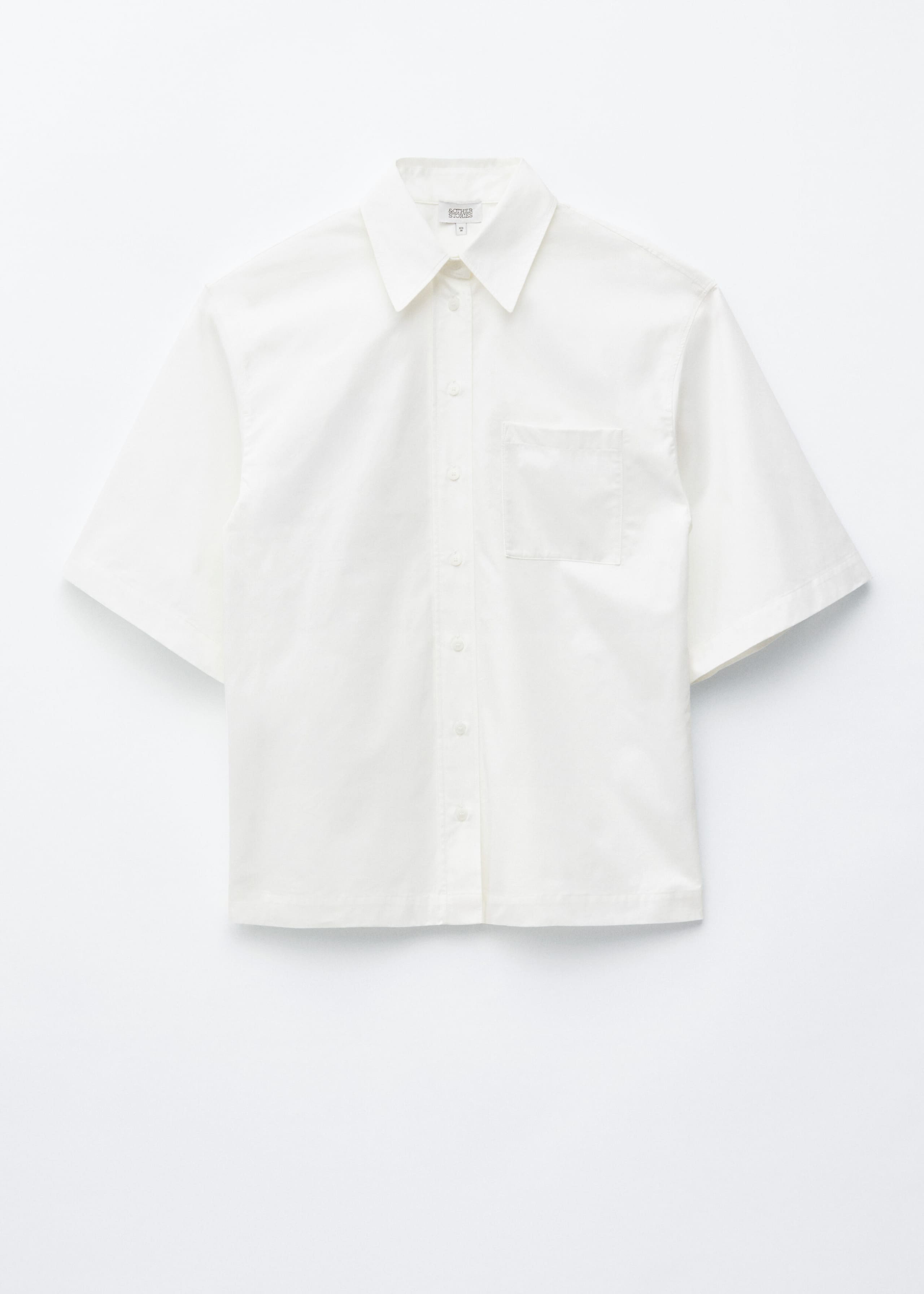 Image of Cotton Short-Sleeve Shirt