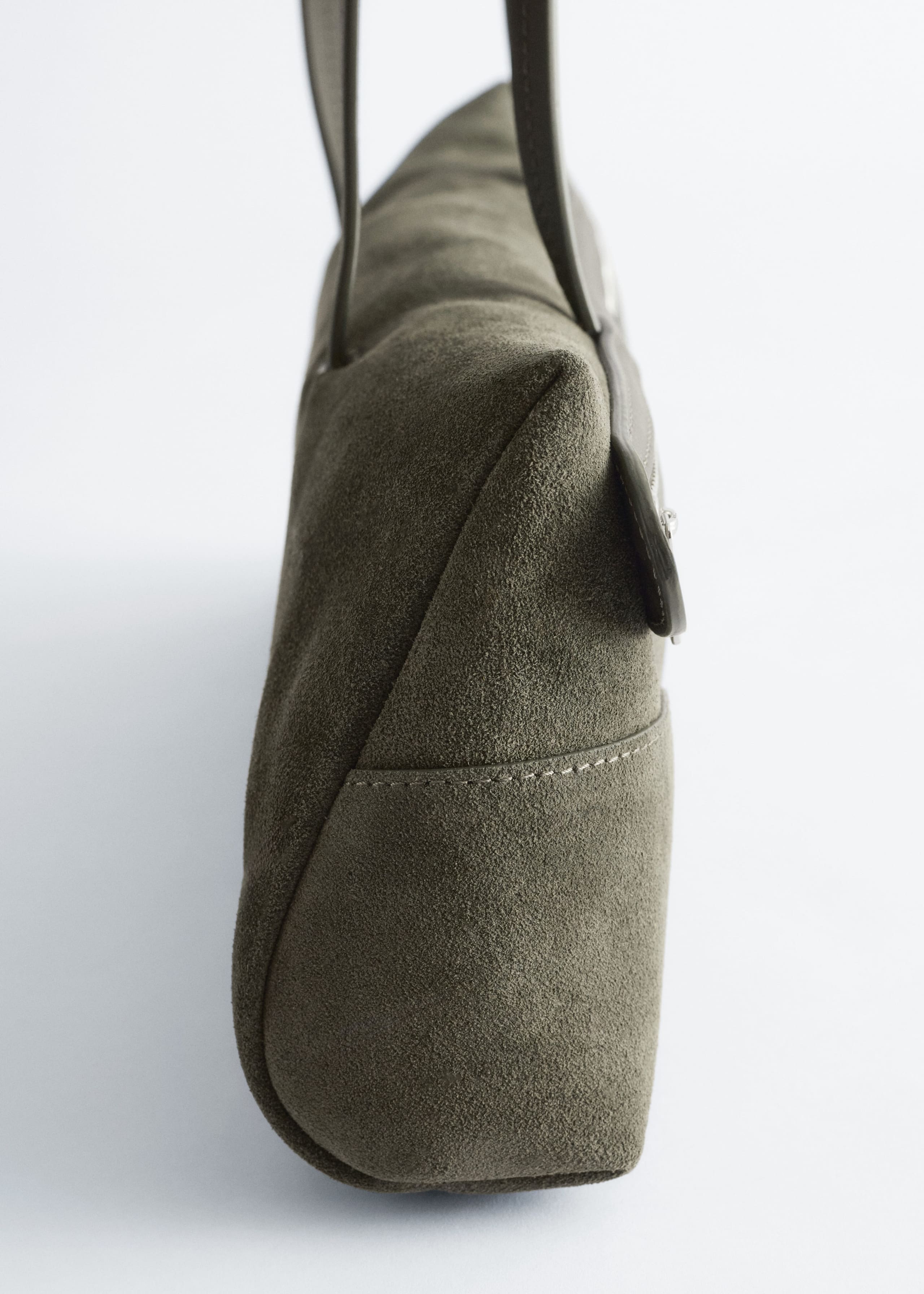 Image of Slim Leather Shoulder Bag