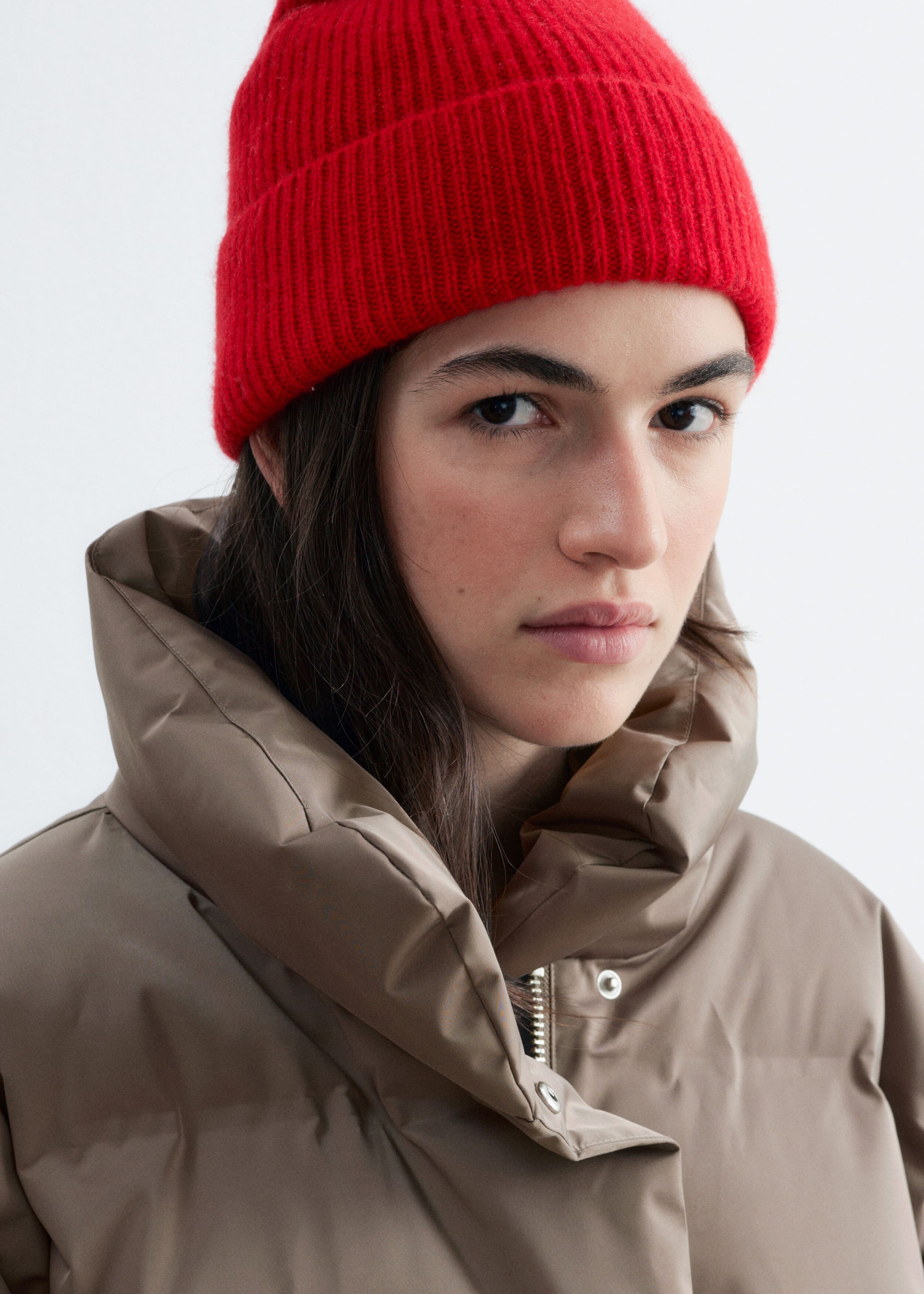 Cashmere Beanie - Red - Still Life