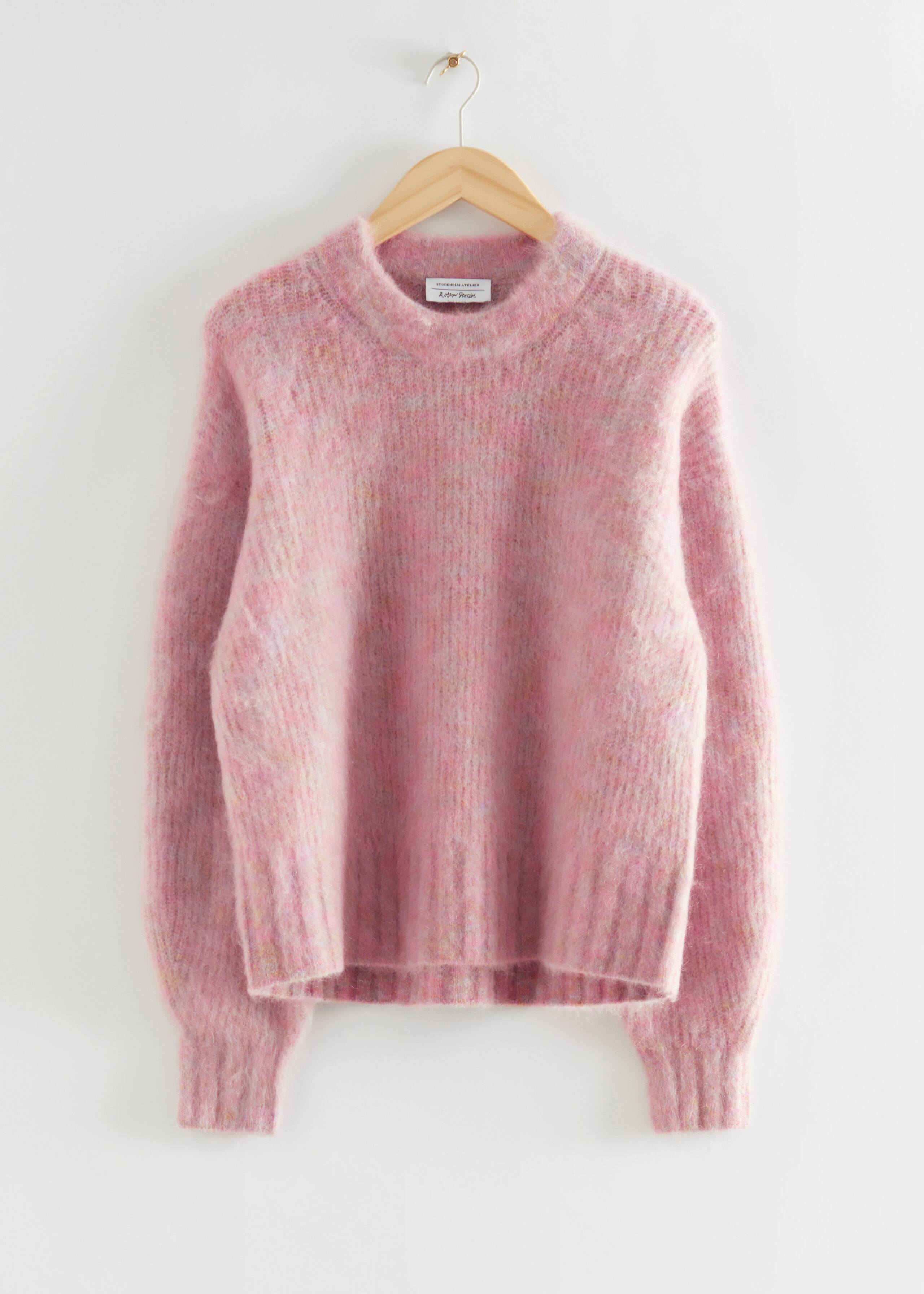 Maglione morbido in mohair - Rosa - Natura morta