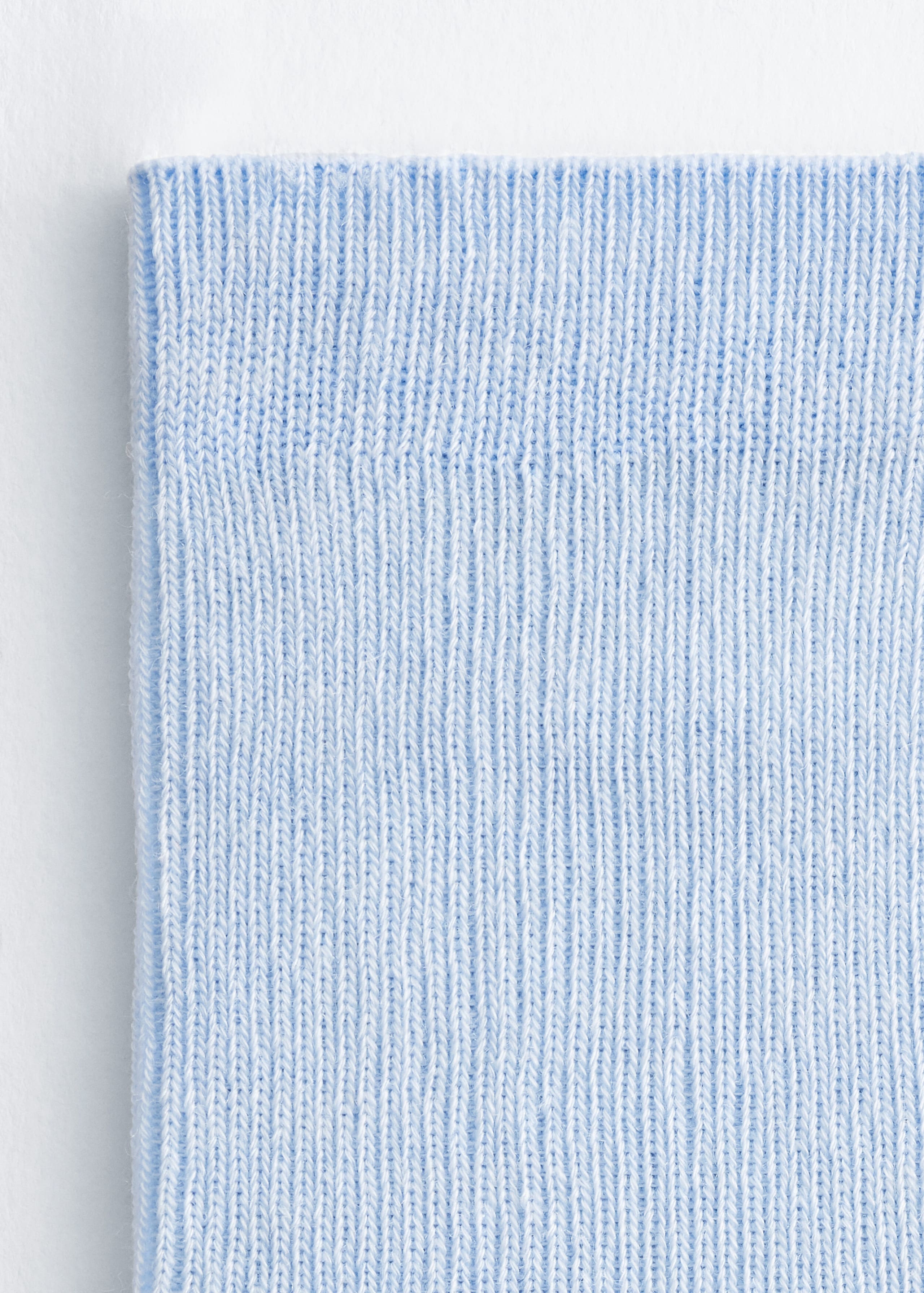 Wool-Blend Socks - Light Blue - Still Life