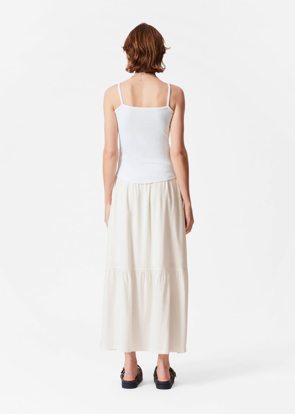 Strappy Top - Dark Brown - Lookbook