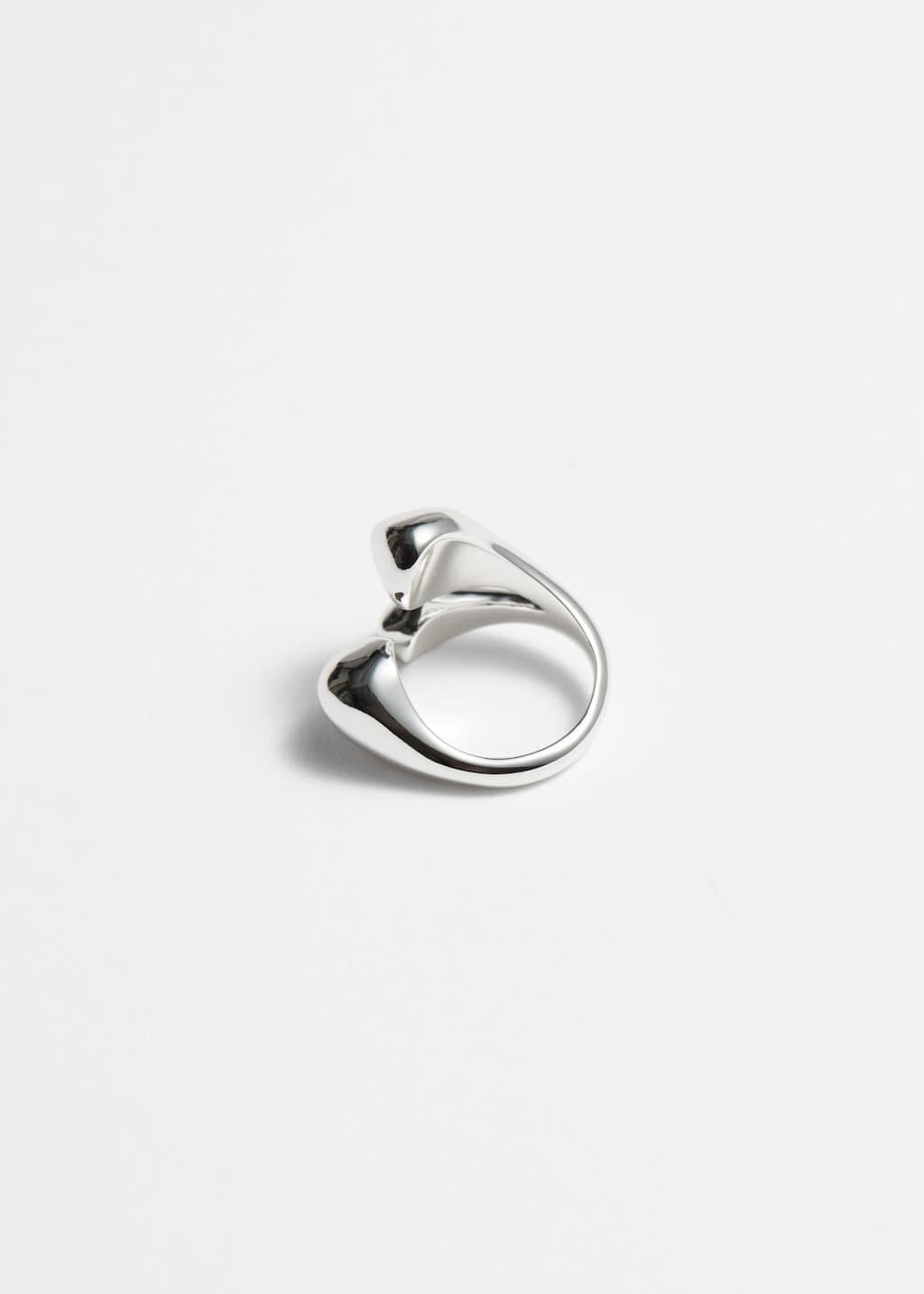 Image of Anello aperto scultoreo