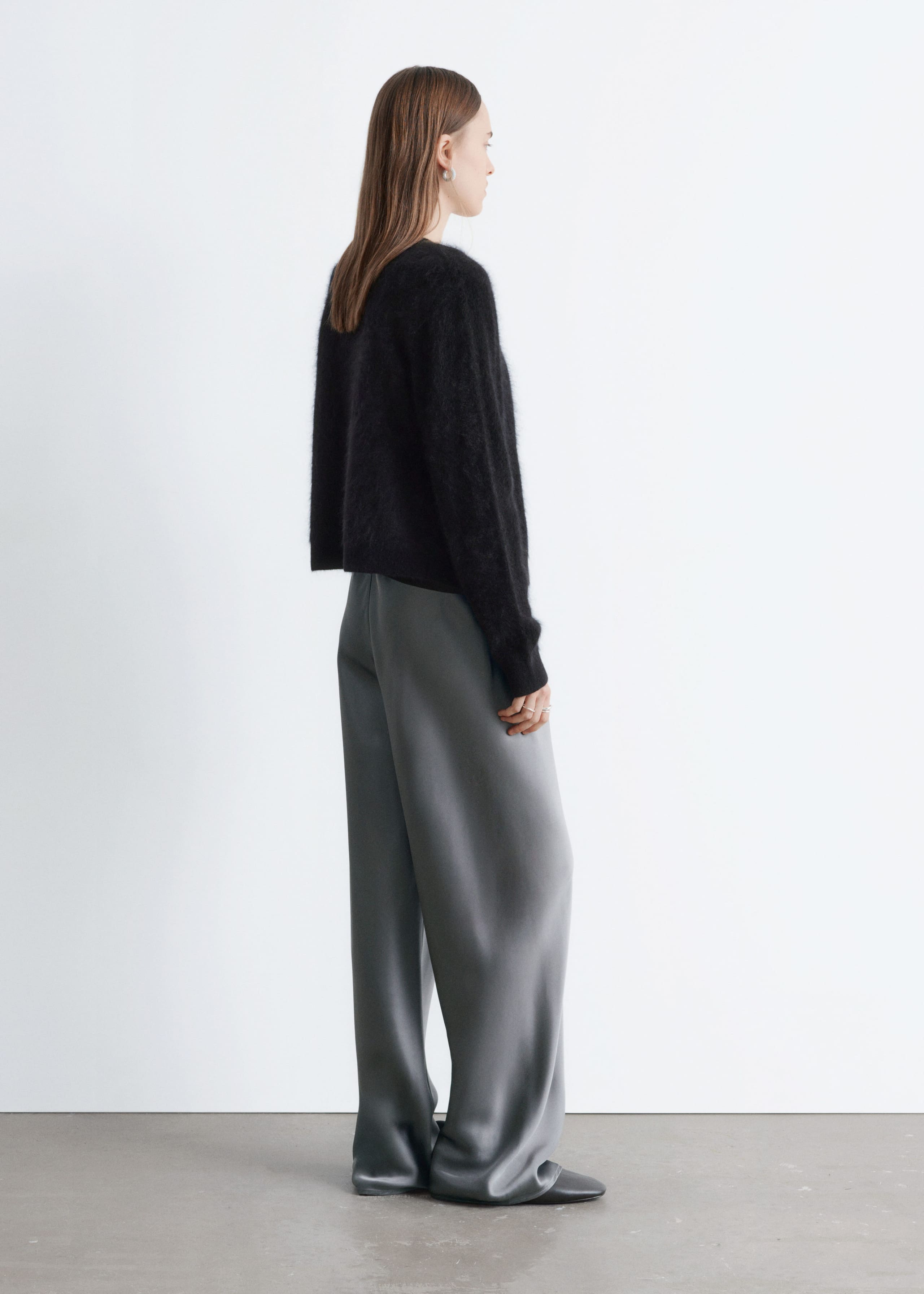 Image of Cropped Cashmere Cardigan