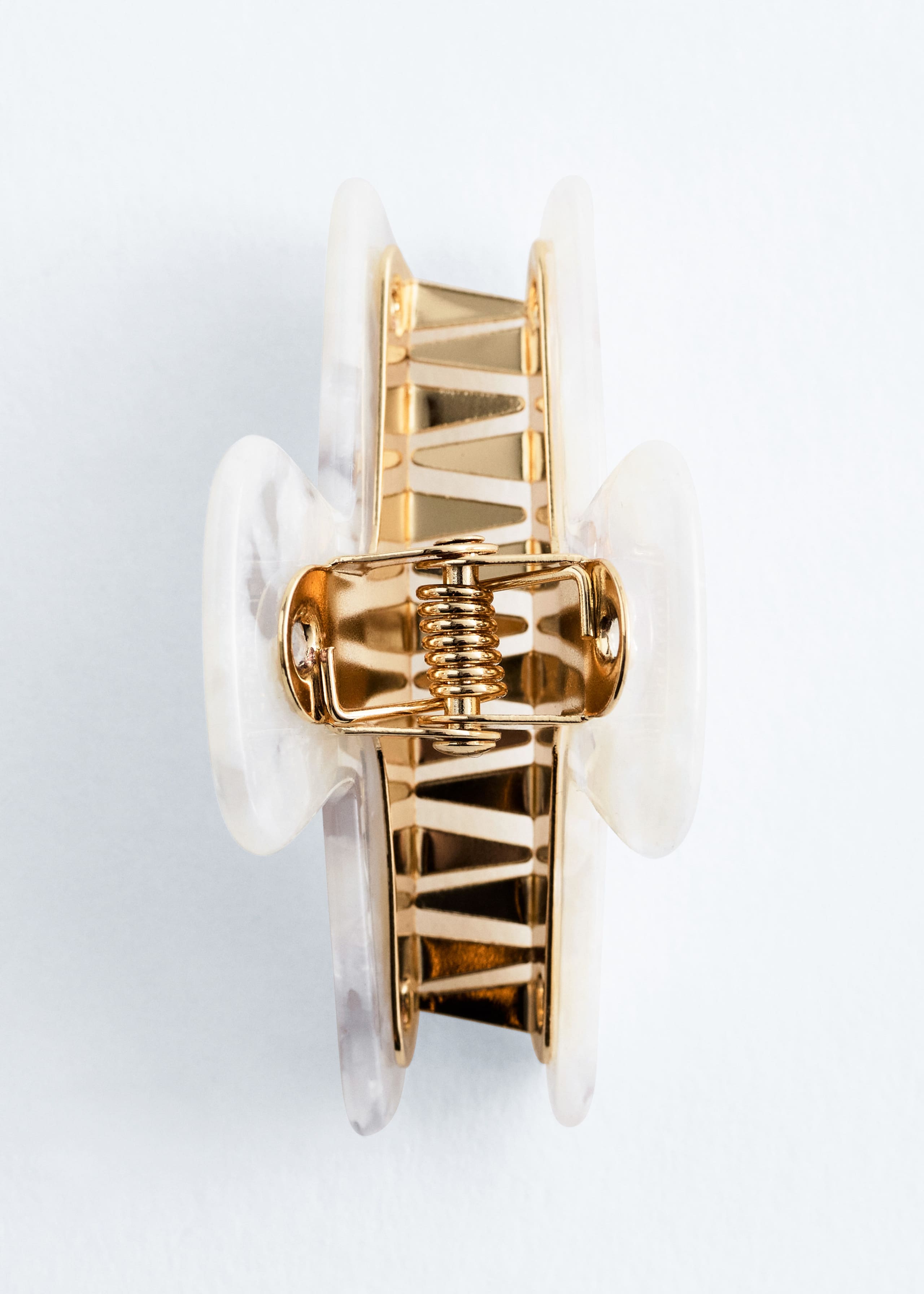 Image of Pinza per capelli in acetato con nuvole