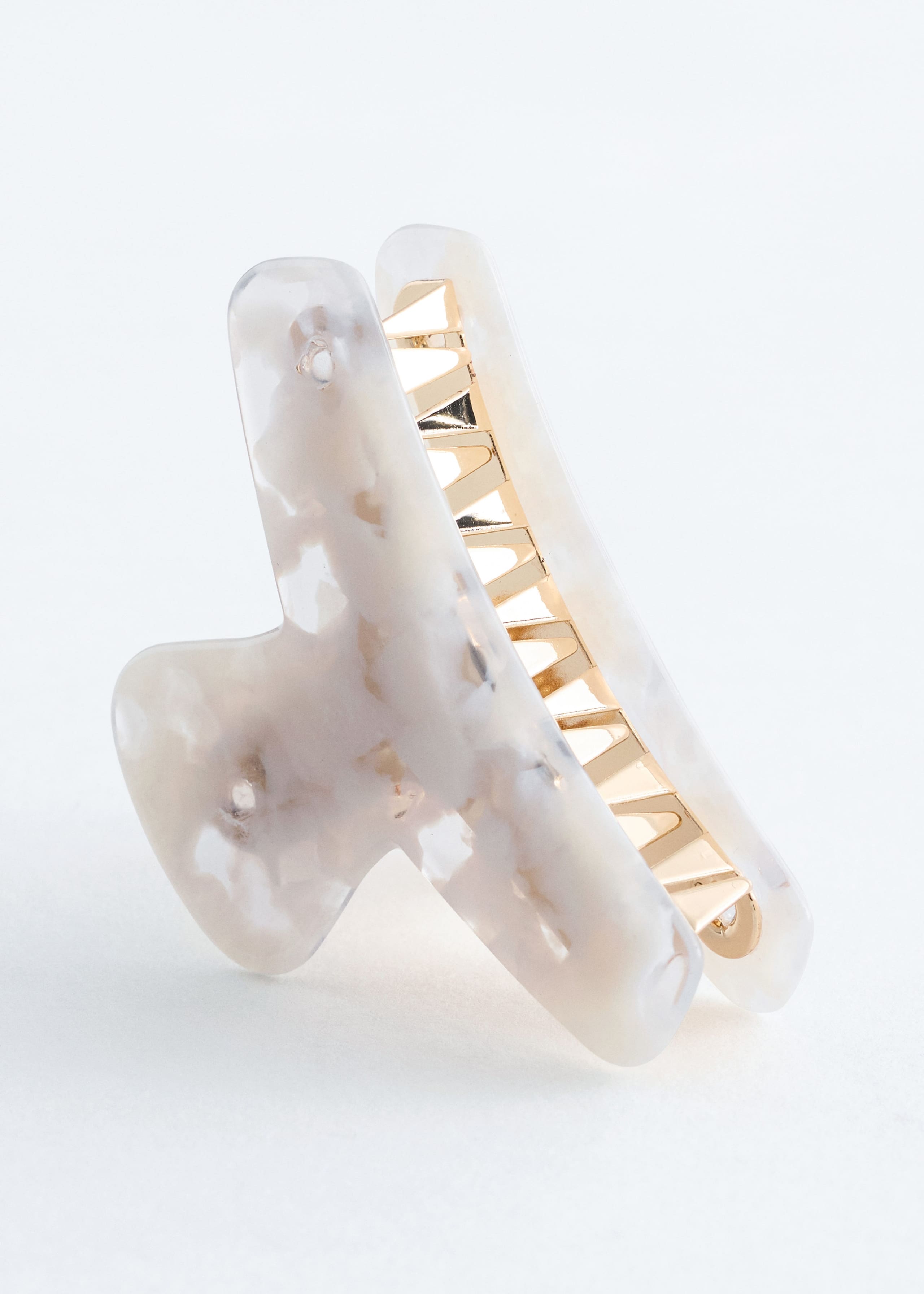 Image of Pinza per capelli in acetato con nuvole