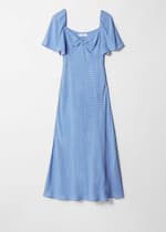 Light Blue Polka Dot