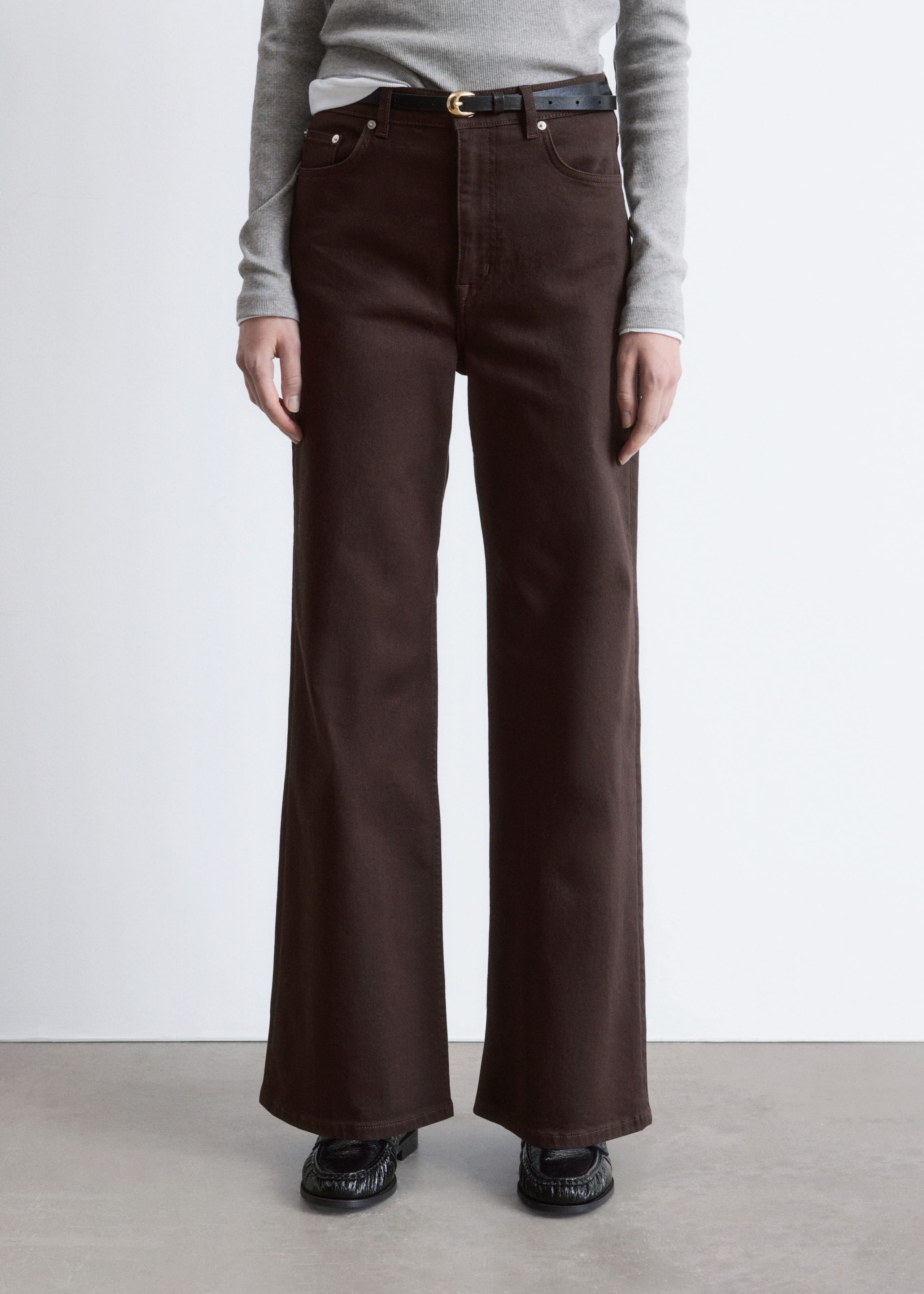 Image of Wide-Leg Jeans