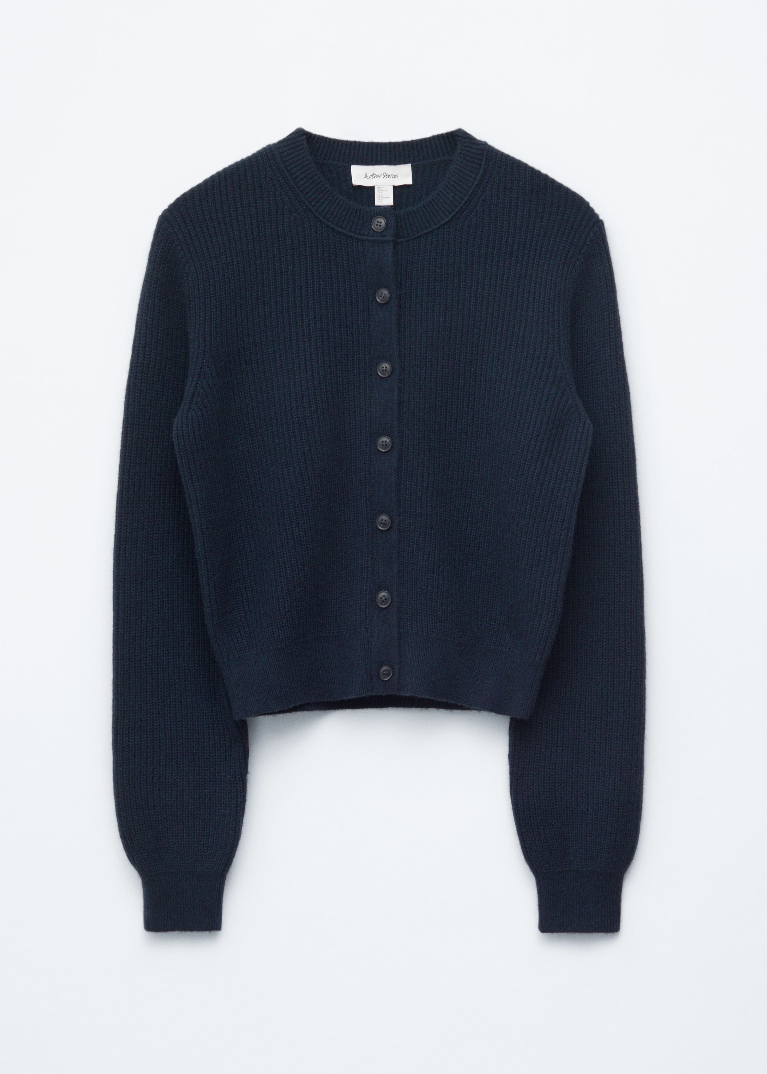 Wool-Blend Cardigan - Green - Still Life