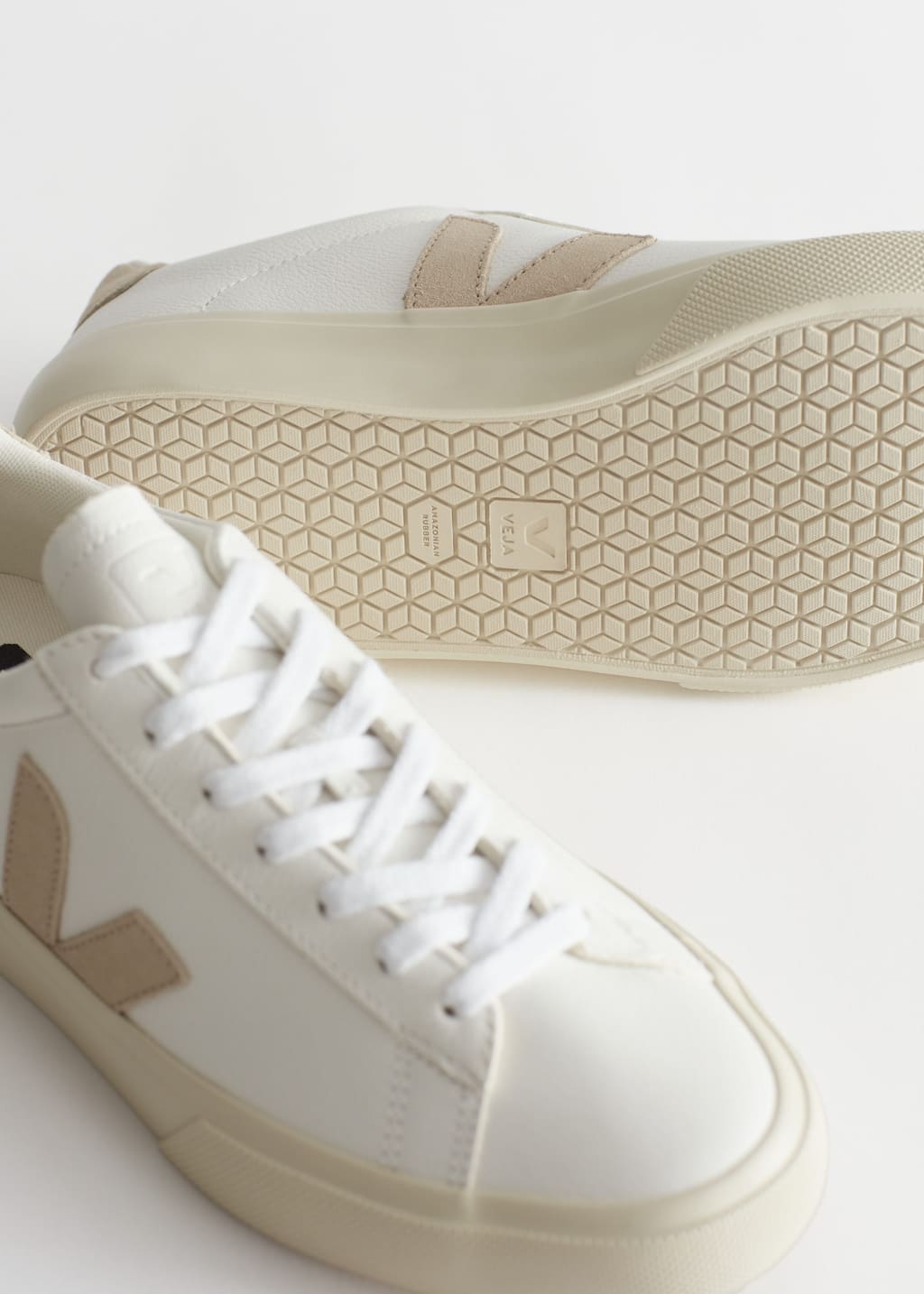 Skórzane sneakersy Veja Campo – {{variantName}} – Szczegół