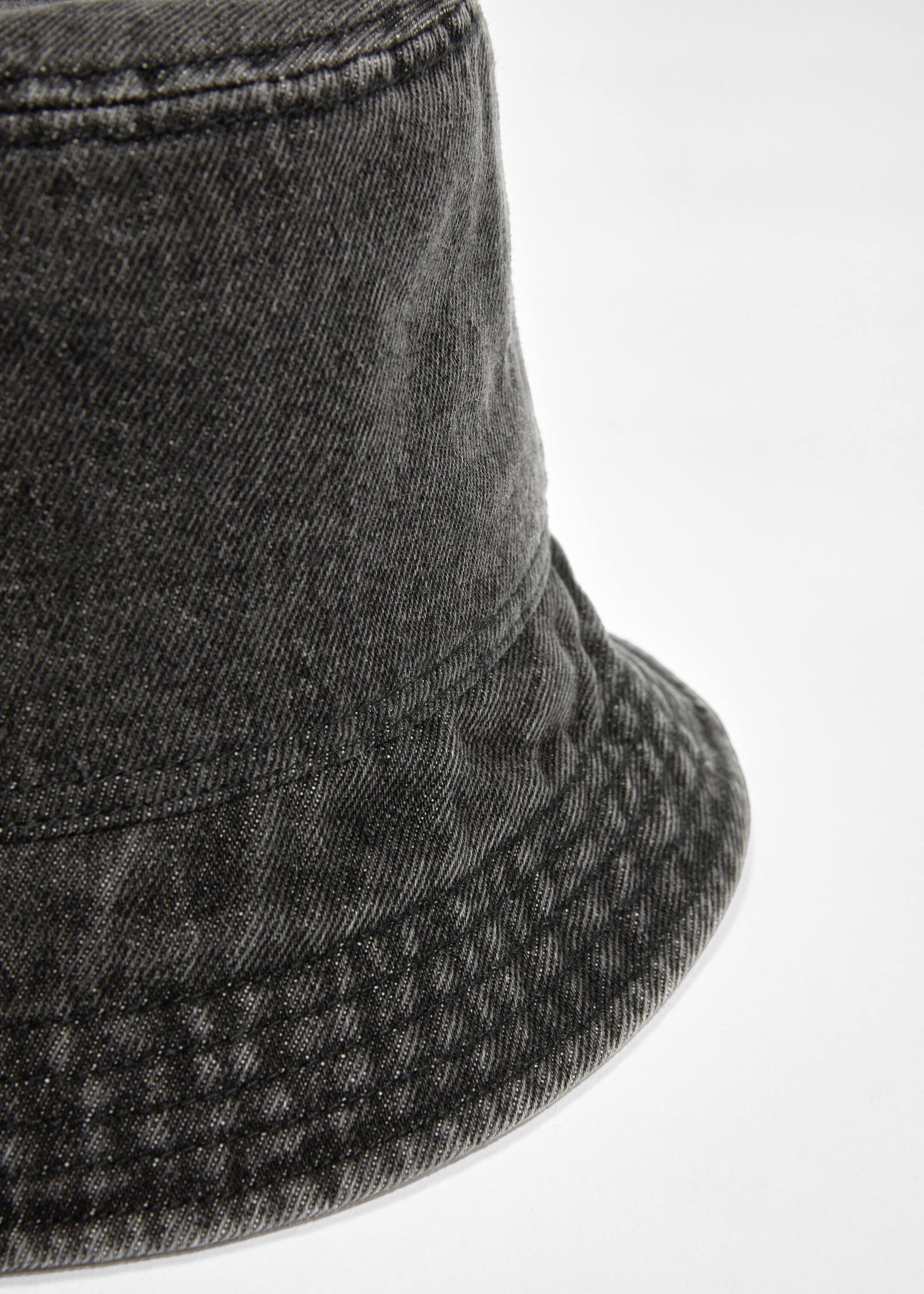 Zobacz większy obraz: Dżinsowy kapelusz bucket hat - Sprany czarny - ONA | H&M PL 2