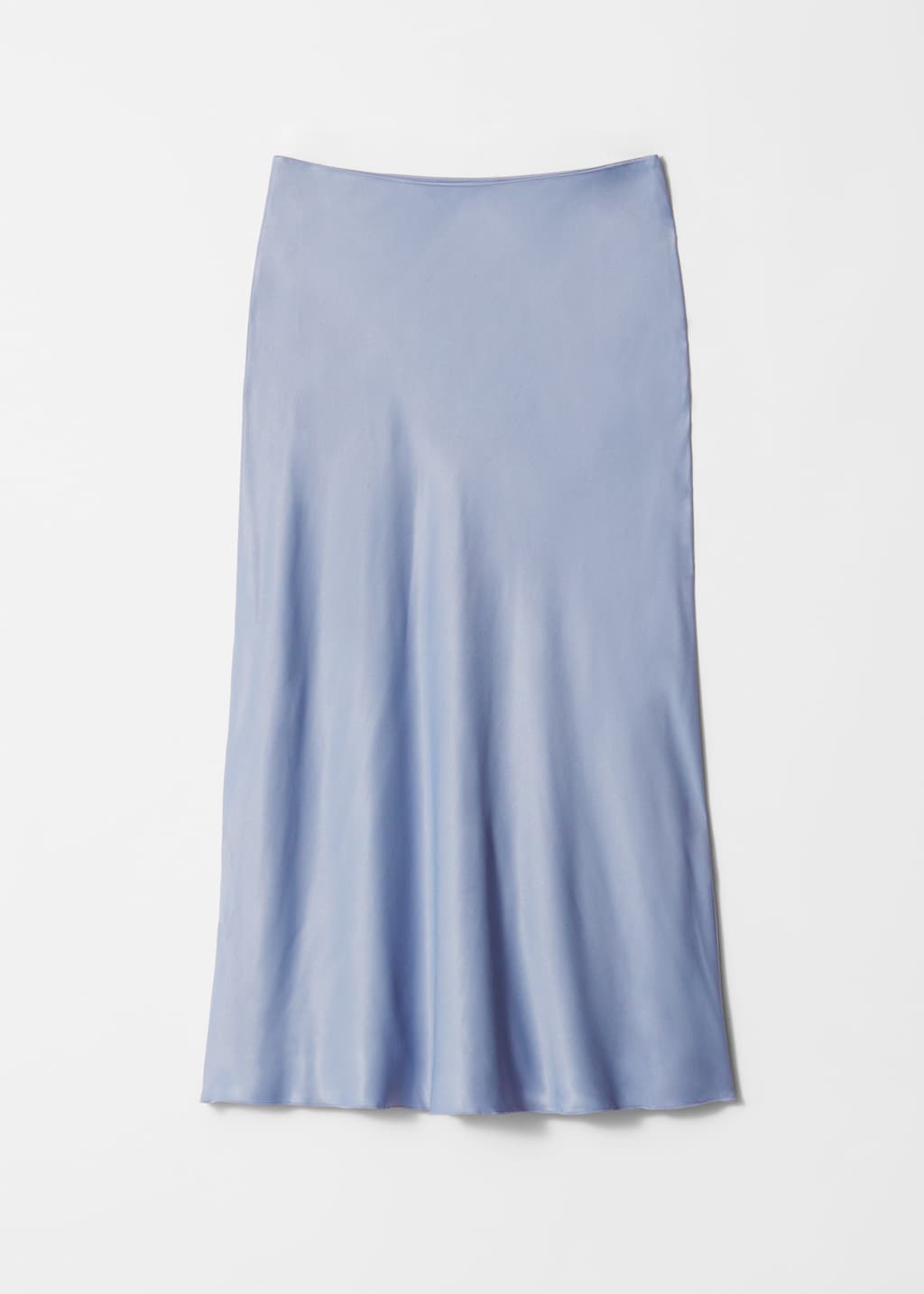 Image of Jupe midi en satin