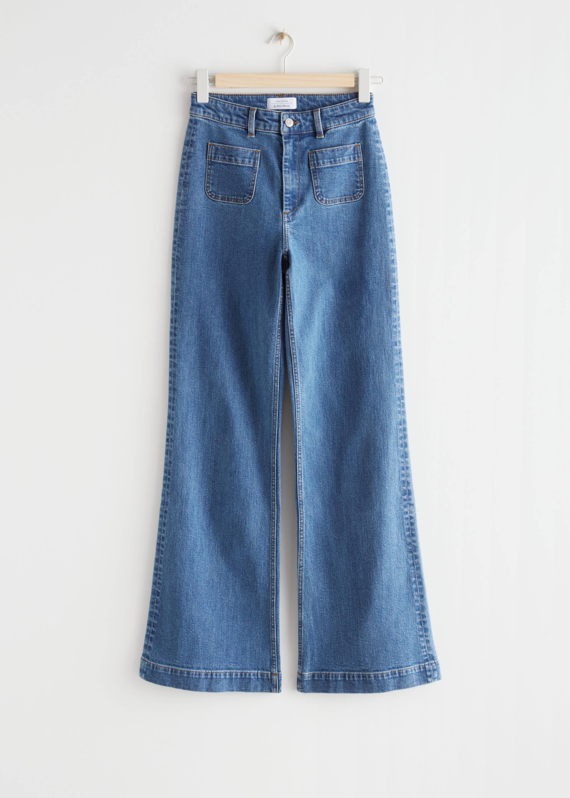 Grösseres Bild ansehen: Flared Jeans - Tiefblau - DAMEN | H&M CH 1