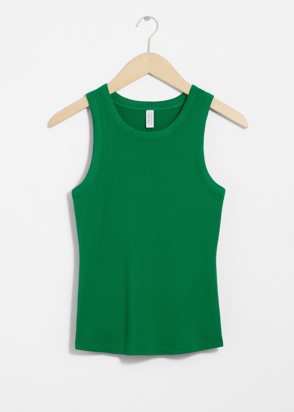 Fitted Tank Top - Black - Still Life