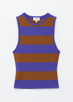 Purple/Brown/Striped