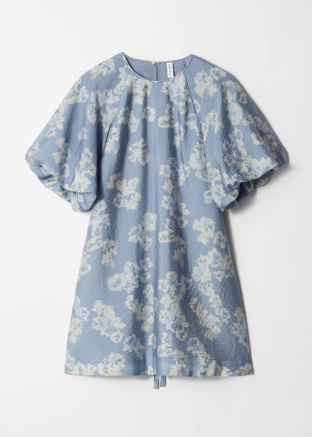Image of Puff-Sleeve Mini Dress