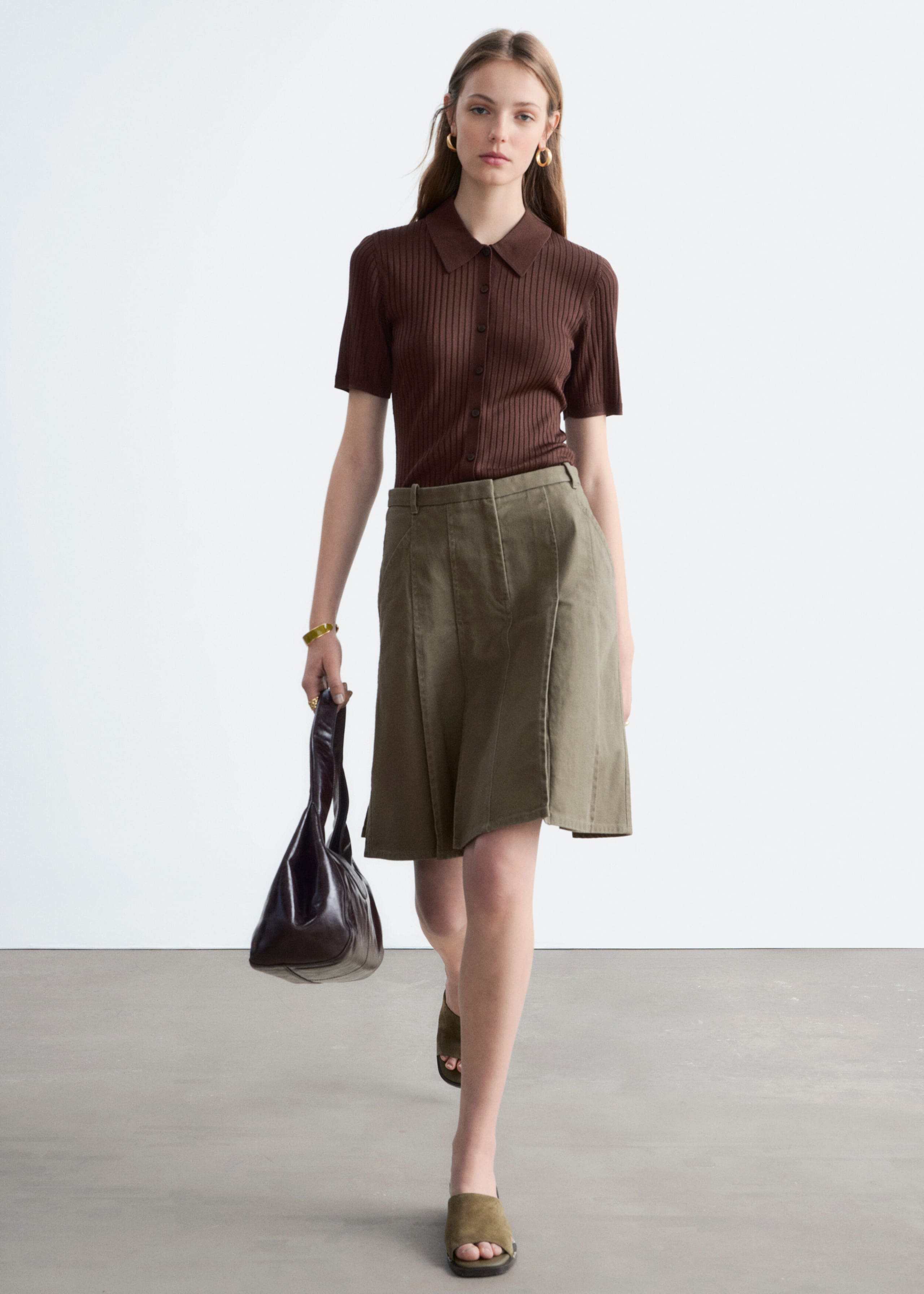 Image of Rib-Knit Top