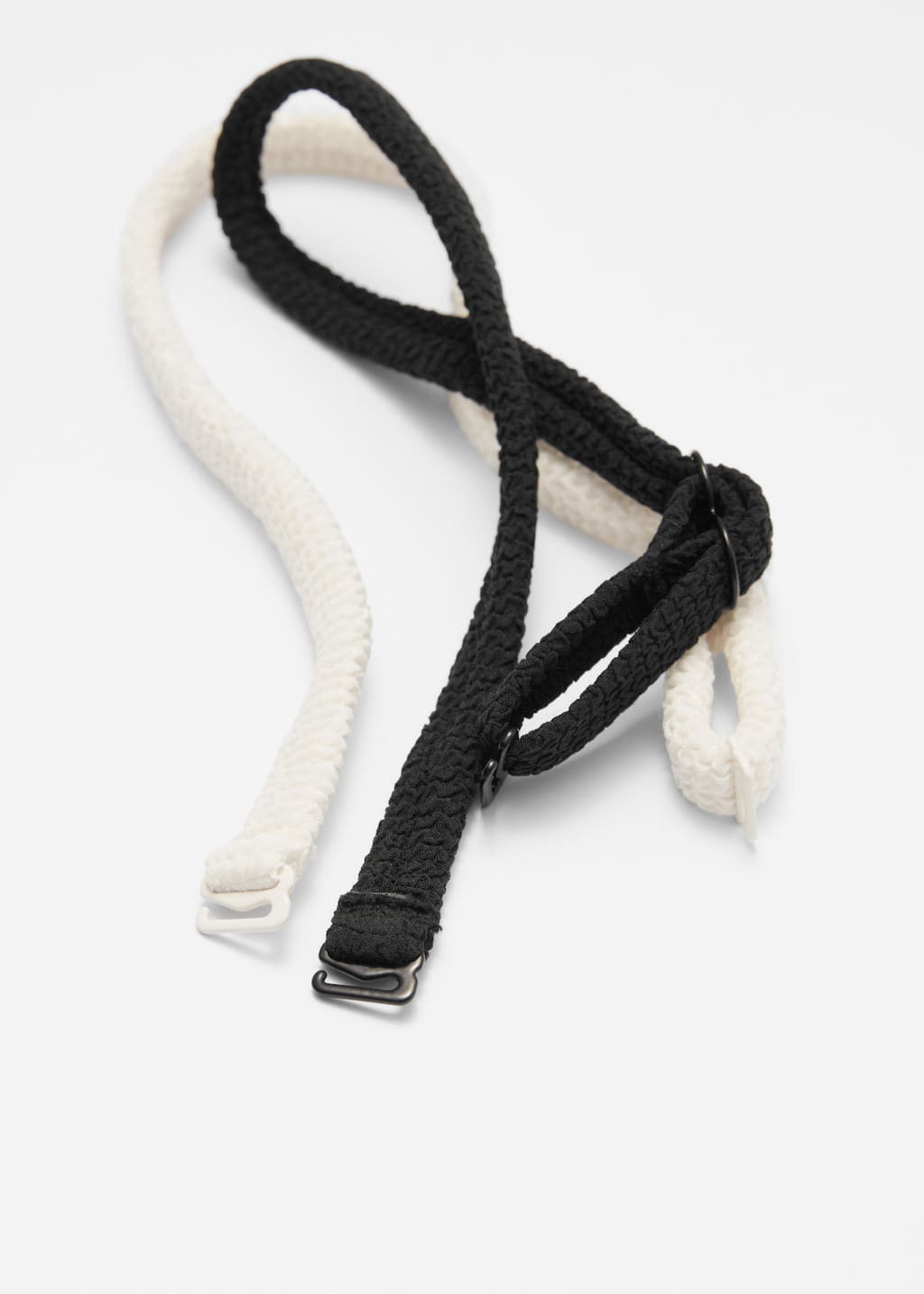 Image of Strukturiertes Bandeau-Bikinioberteil