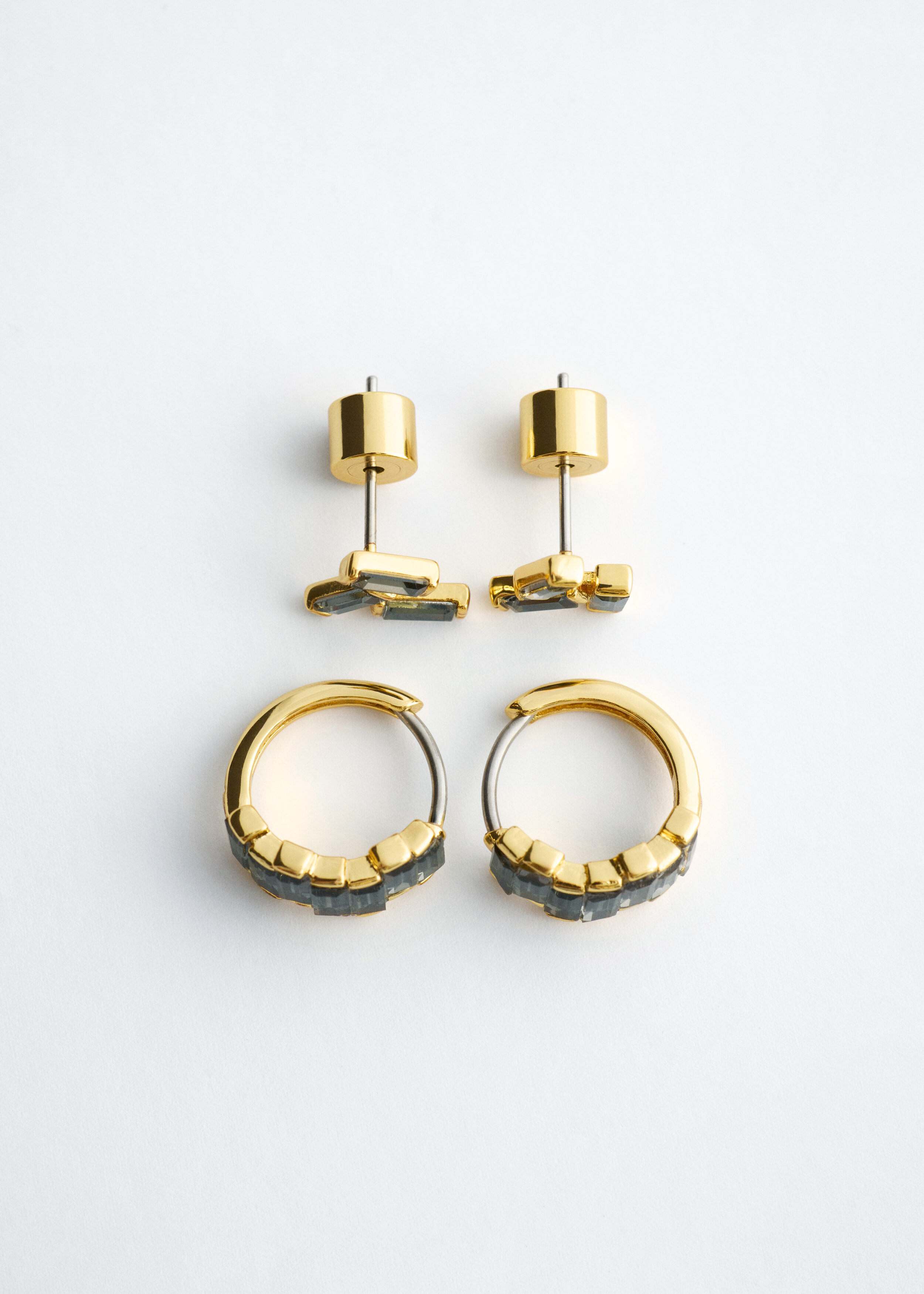 Rhinestone Earring Set by & Other Stories
