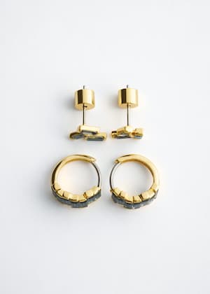 Gold/Grau