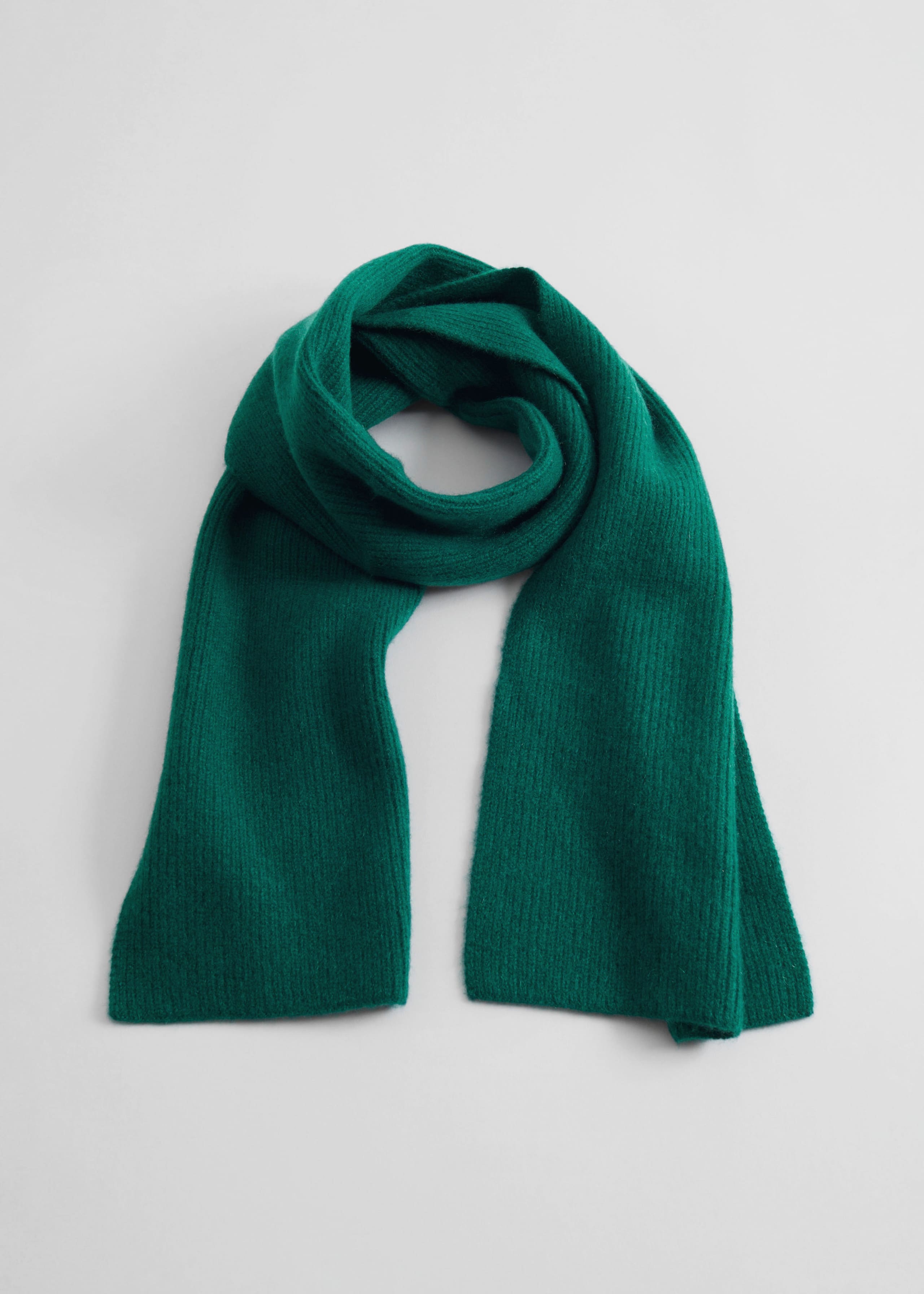 Cashmere Knit Scarf - Black - Still Life