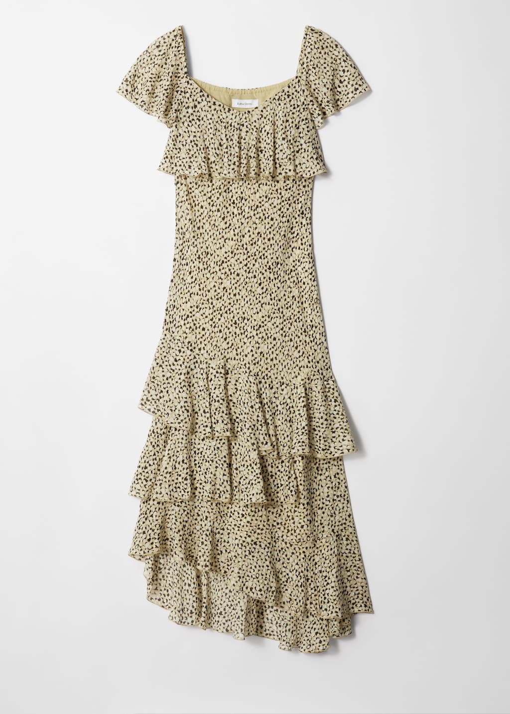 Image of Robe longue à volants