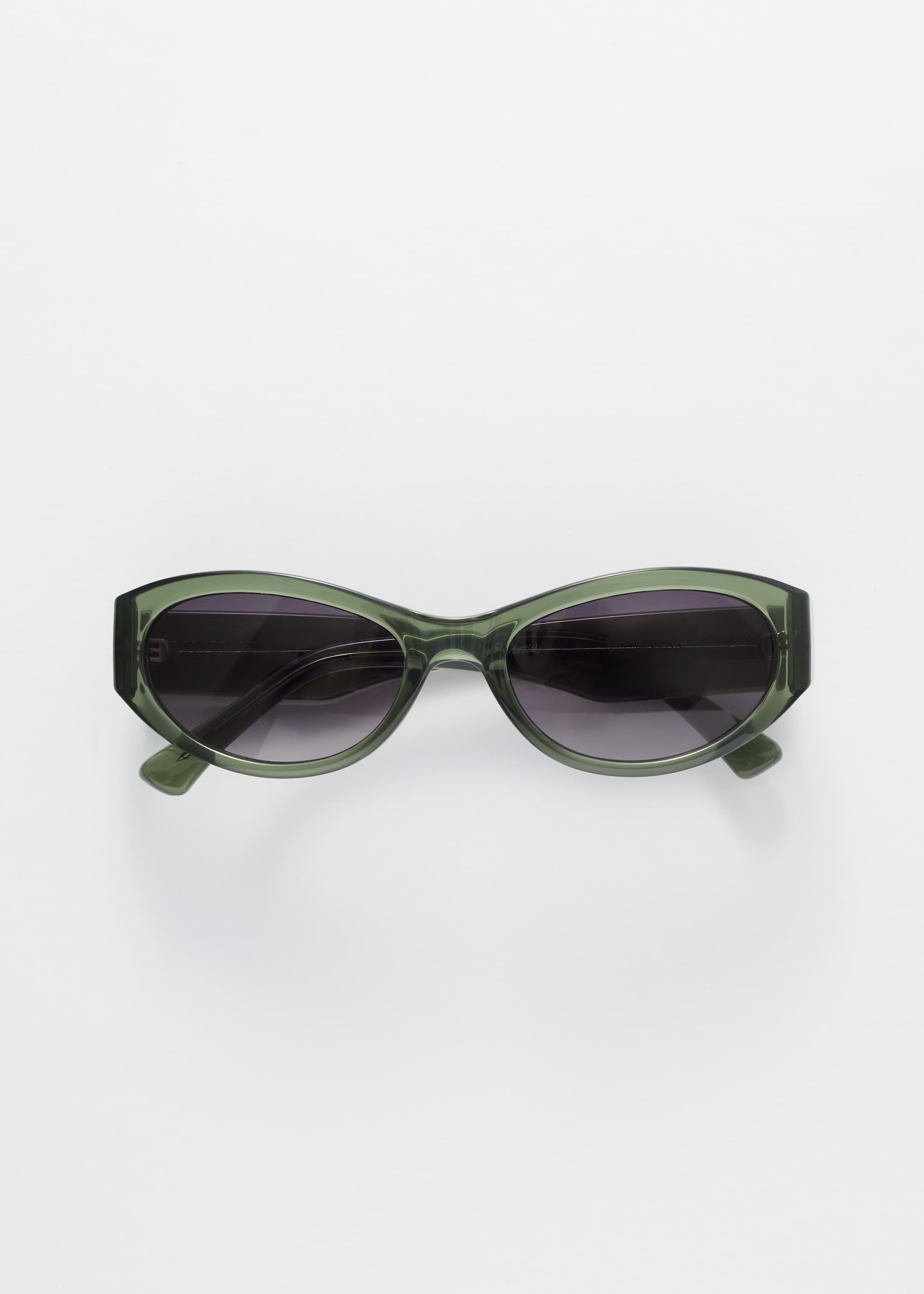 Grösseres Bild ansehen: Ovale Cat-Eye-Sonnenbrille - Grün - DAMEN | H&M CH 1