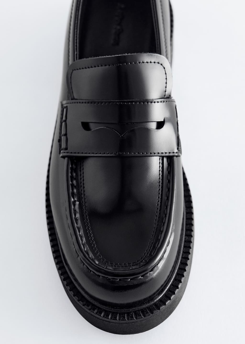 Image of Chunky Leather Loafers