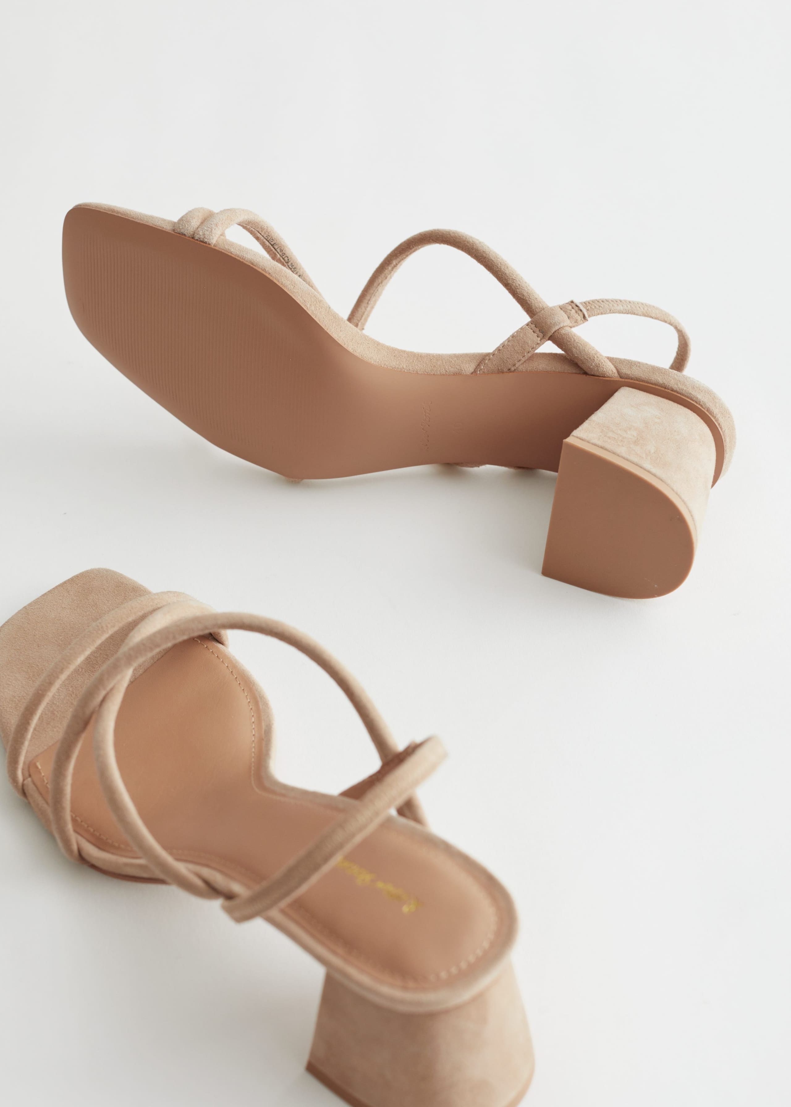 Image of Strappy Block Heel Sandals