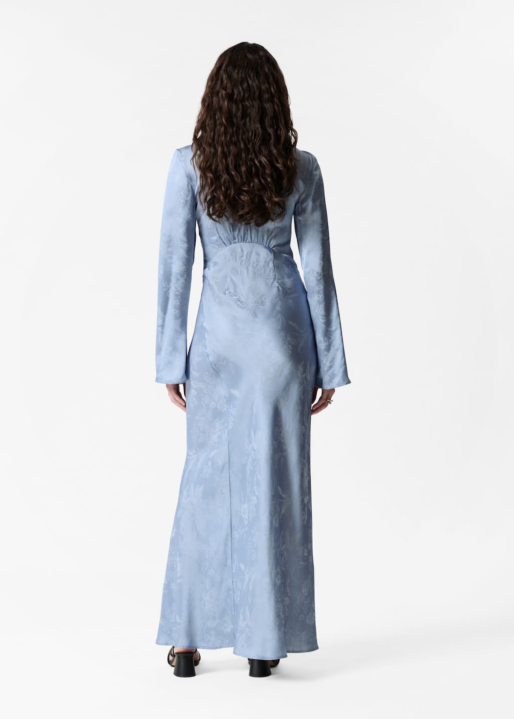 Image of Jacquard-Maxikleid
