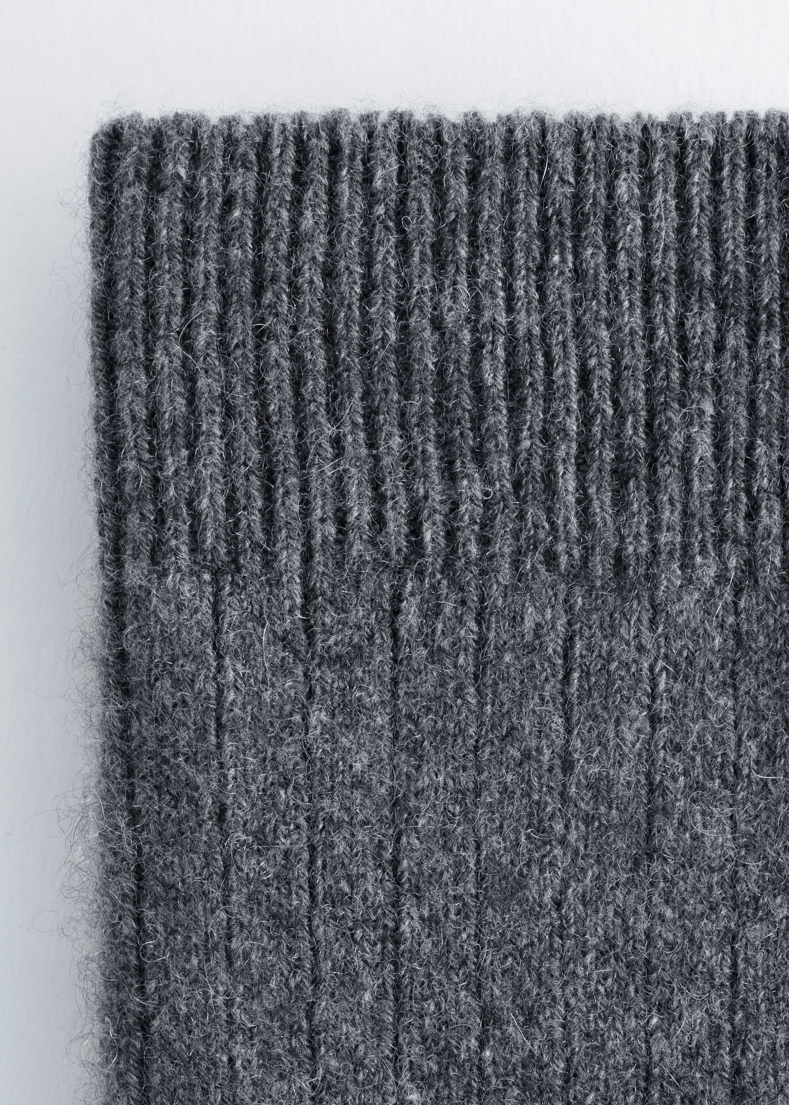 Silk-Cashmere Ribbed Socks - {{variantName}} - Descriptive Detail